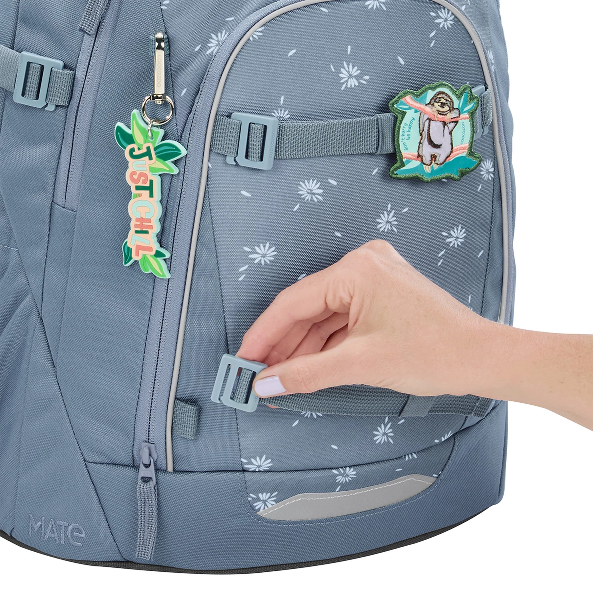 Coocazoo Mate - Schulrucksack 44 cm (Bloomy Daisy) - Image 8