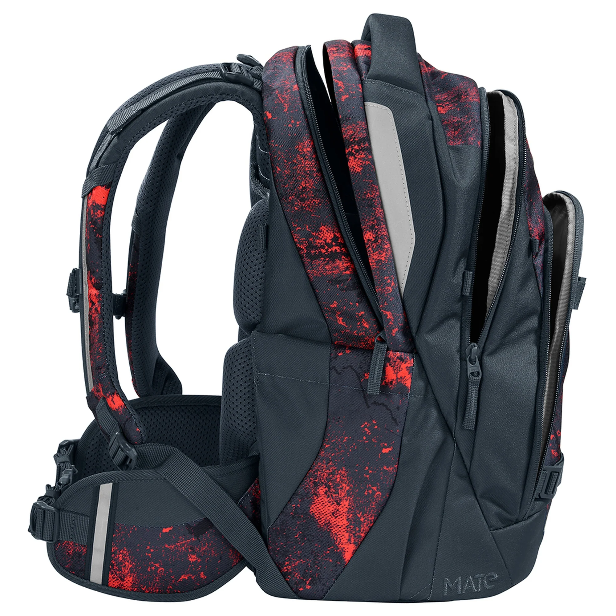 Coocazoo Mate - Schulrucksack 44 cm (Broken Black) - Image 3