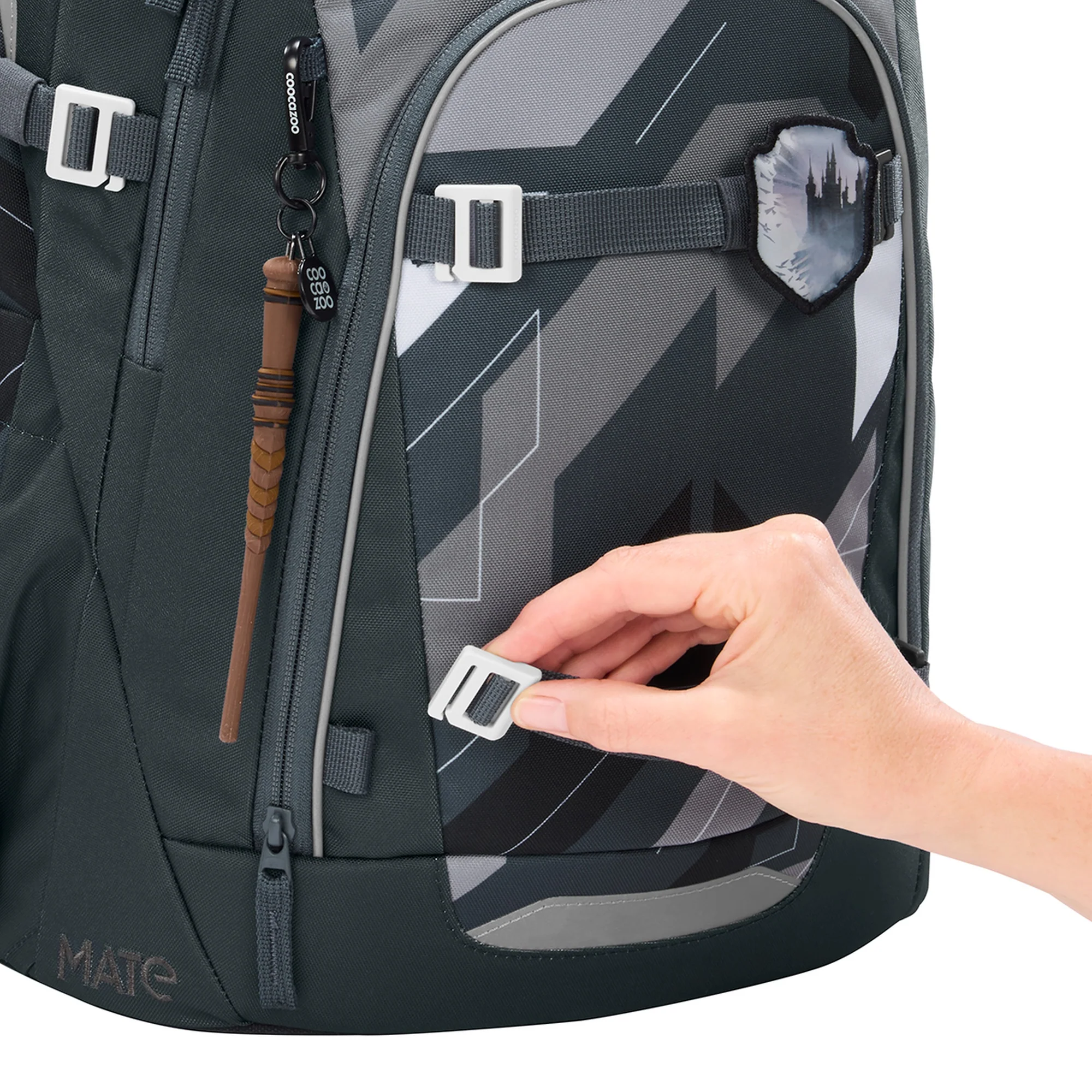 Coocazoo Mate - Schulrucksack 44 cm (Dark Race) - Image 8