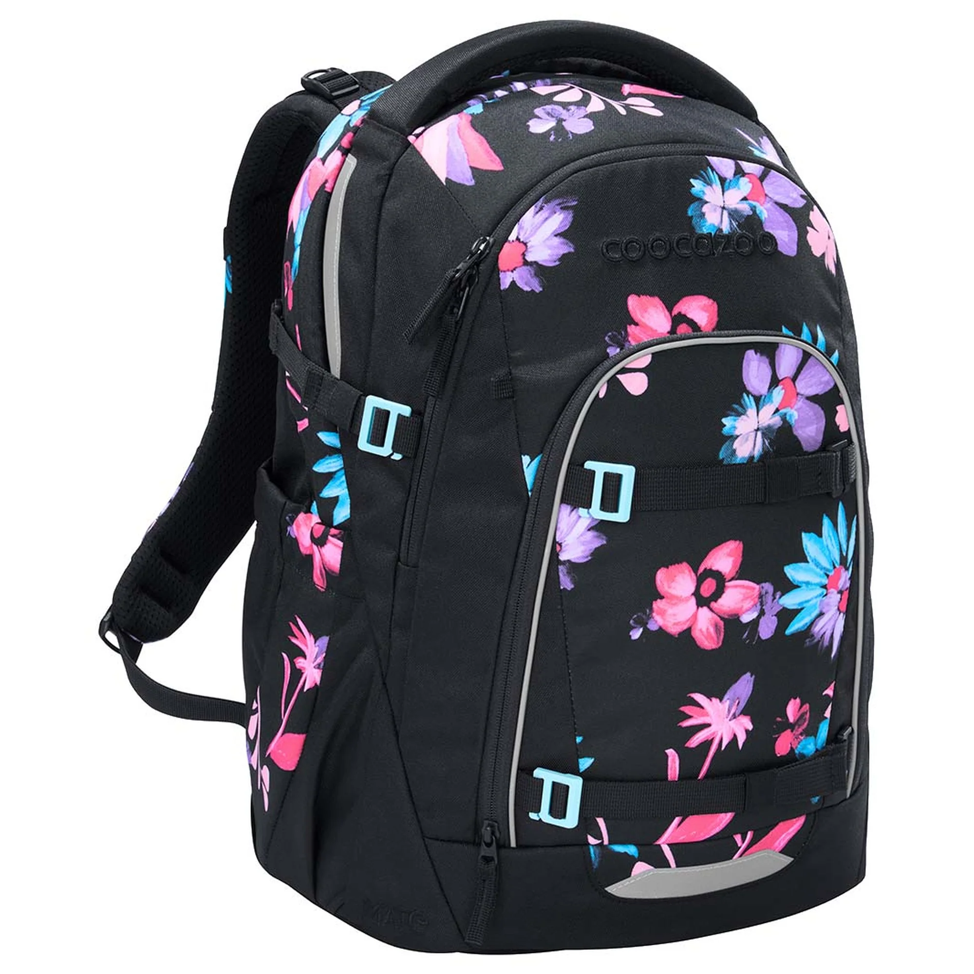 Coocazoo Mate - Schulrucksack 44 cm (Floral Artnight) - Image 2