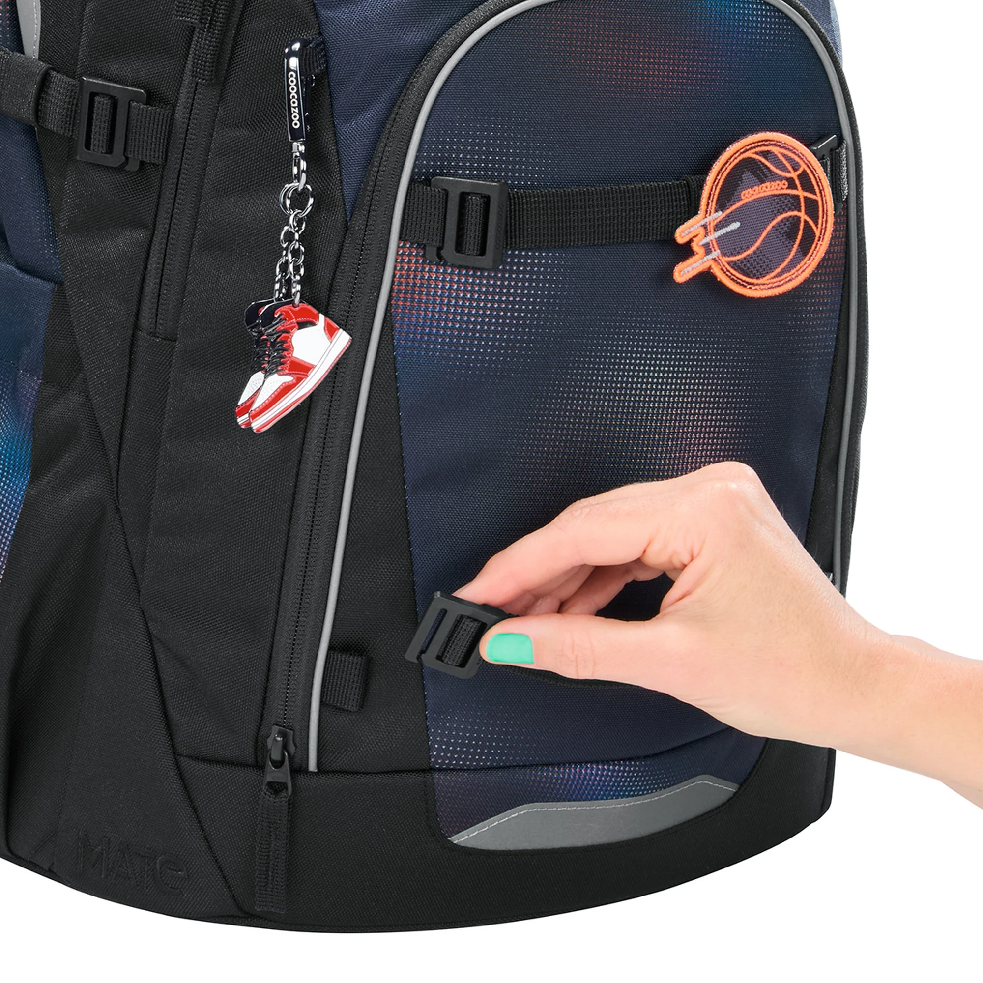 Coocazoo Mate - Schulrucksack 44 cm (Rainbow Illusion) - Image 8