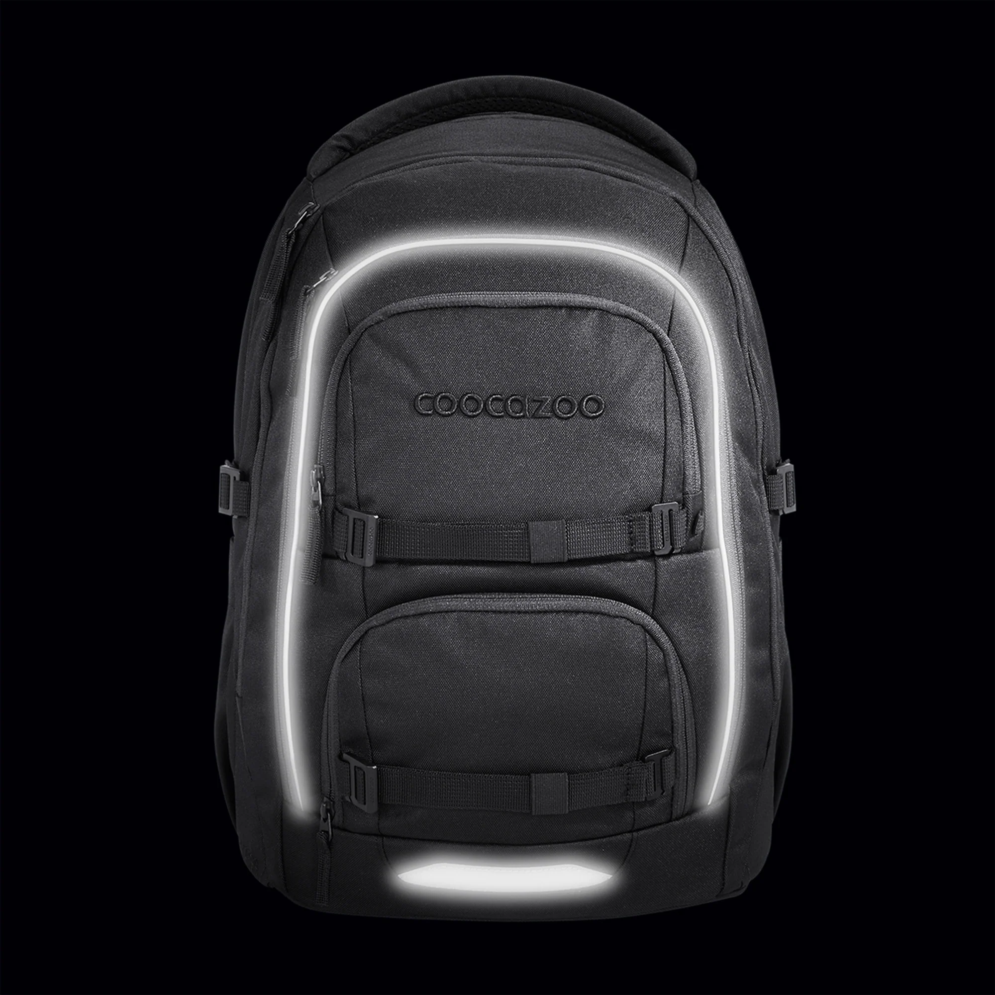 Coocazoo Porter - Schulrucksack 44 cm (Black Coal) - Image 10