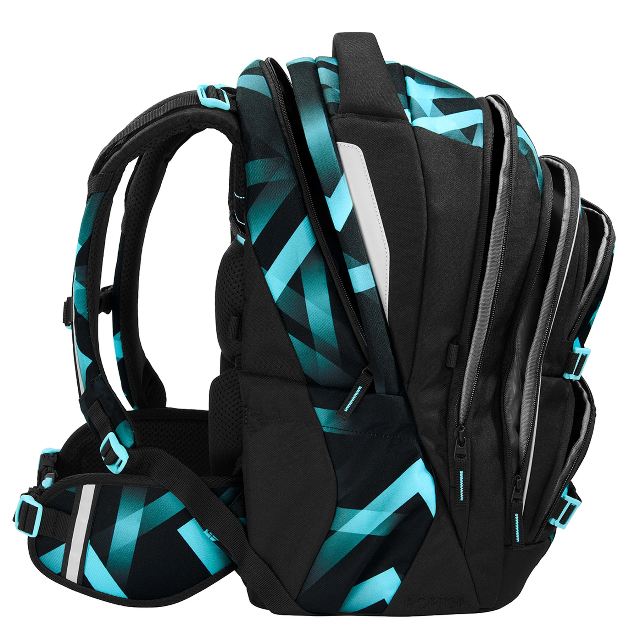 Coocazoo Porter - Schulrucksack 44 cm (Laser Lights) - Image 4