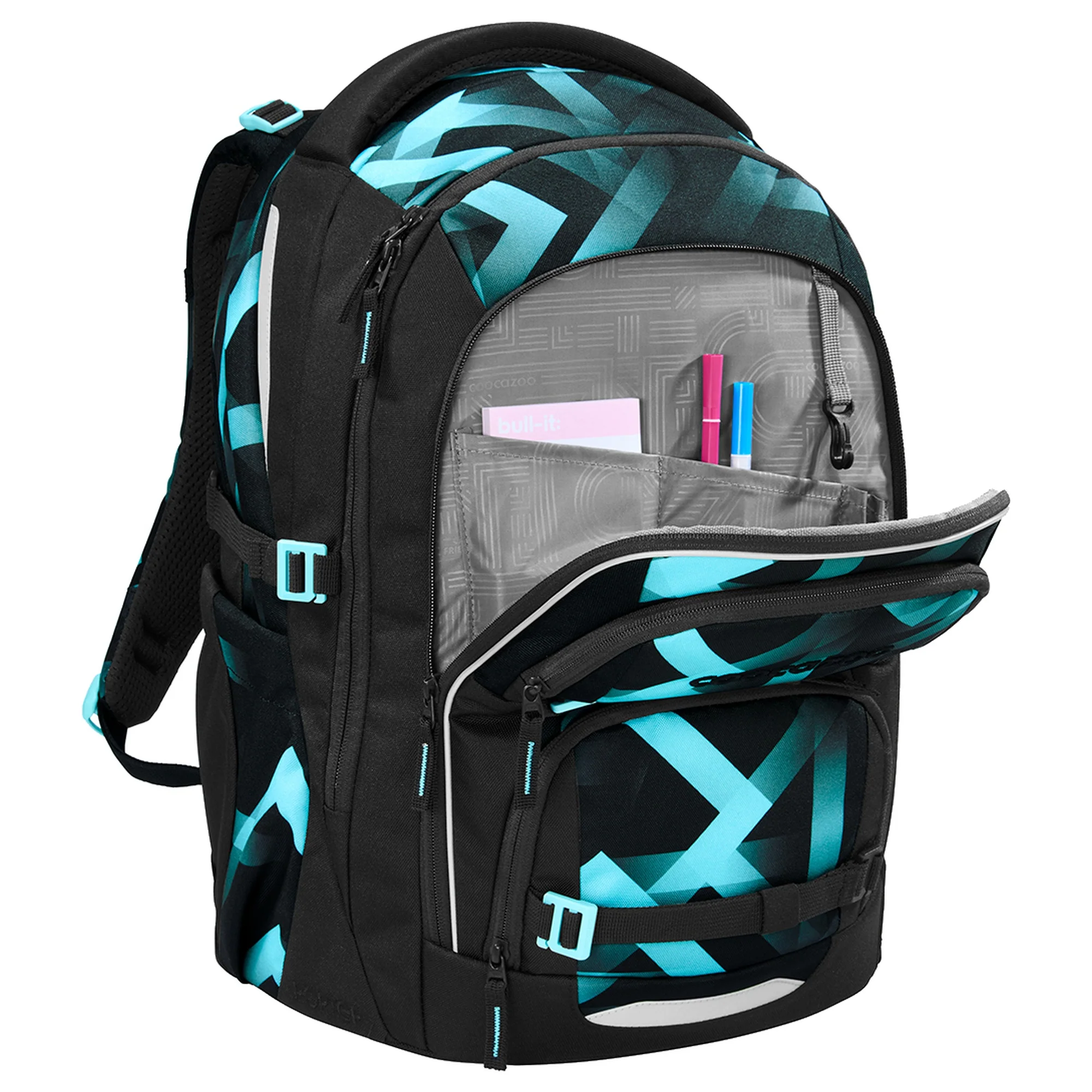 Coocazoo Porter - Schulrucksack 44 cm (Laser Lights) - Image 5