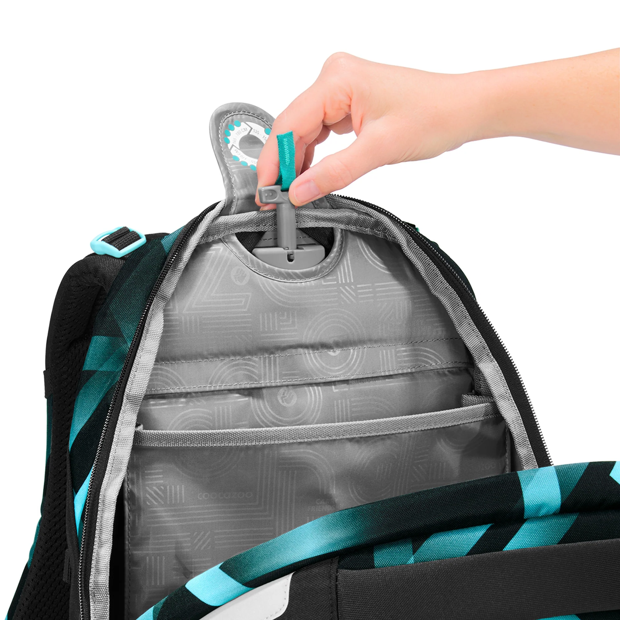 Coocazoo Porter - Schulrucksack 44 cm (Laser Lights) - Image 7