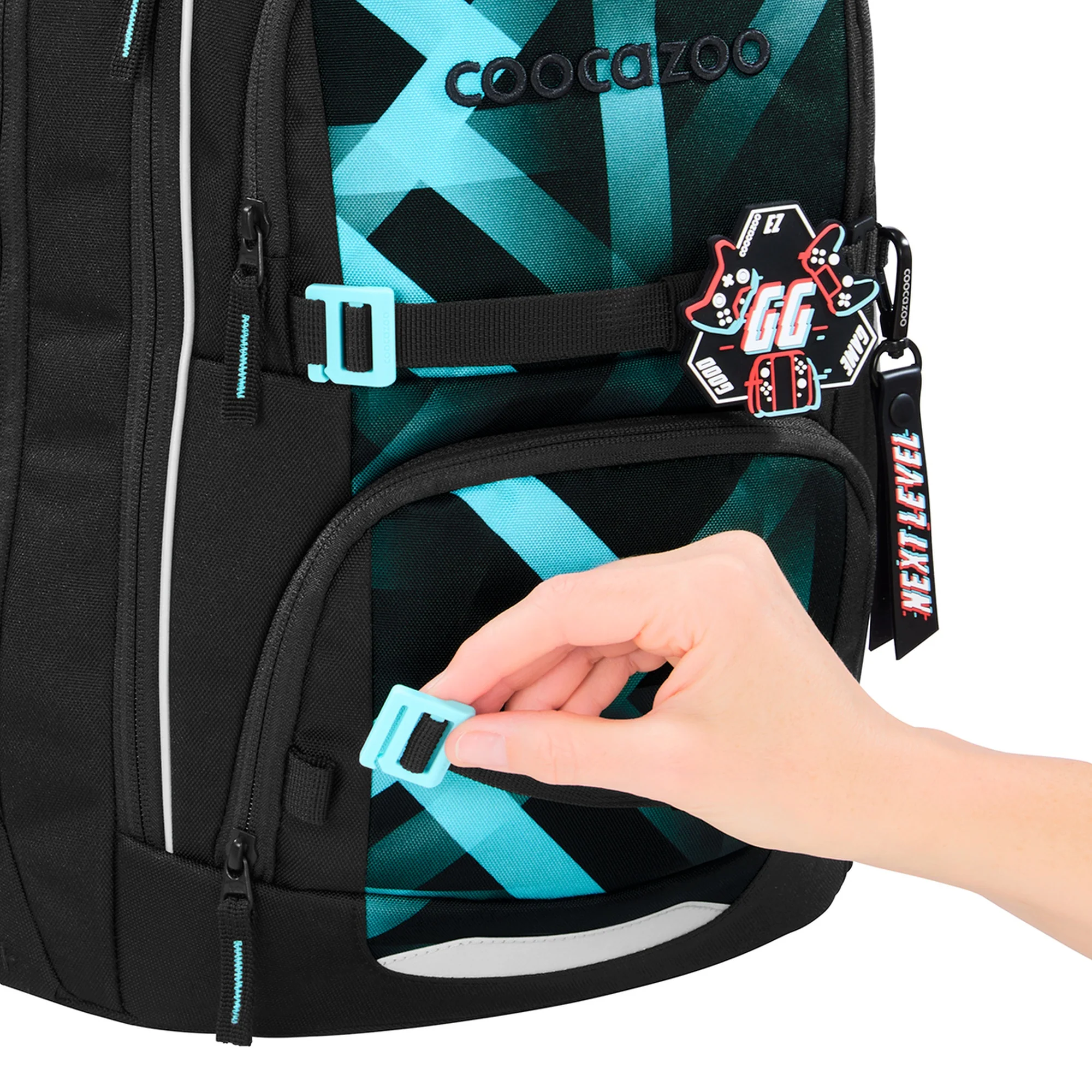 Coocazoo Porter - Schulrucksack 44 cm (Laser Lights) - Image 9