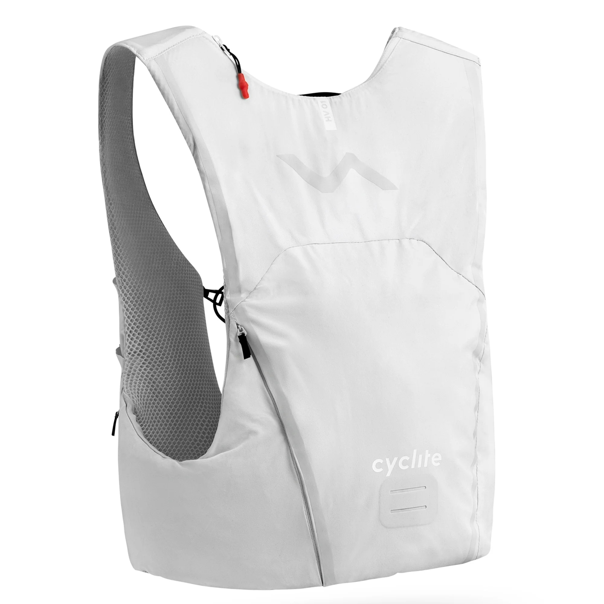 Cyclite Hydration Vest / 01 Set S/M - Trinkweste 150-180 cm 4.5 Liter (light grey) - Image 3