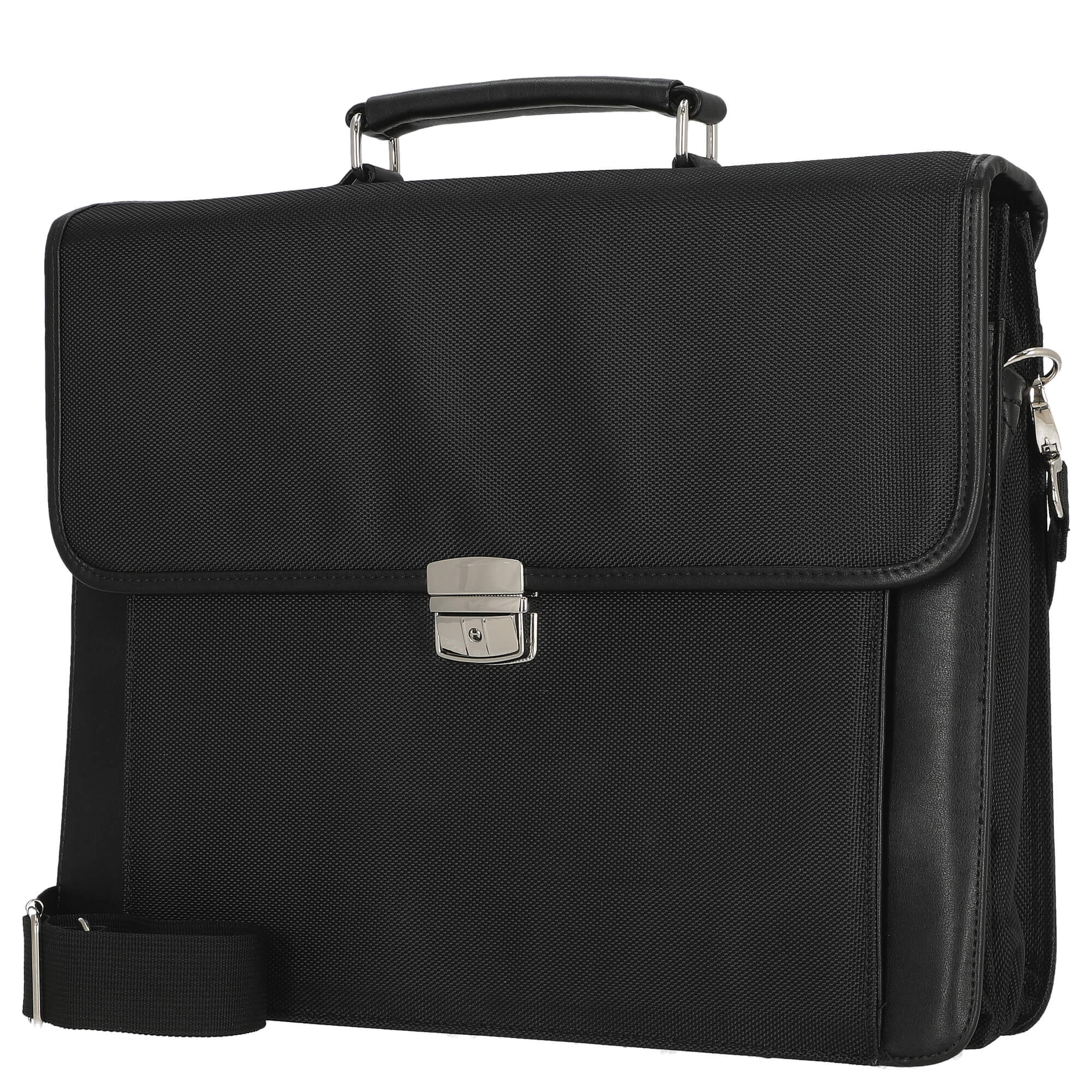 D&N Basic Line - Aktentasche 41 cm Nylon (schwarz) - Image 2