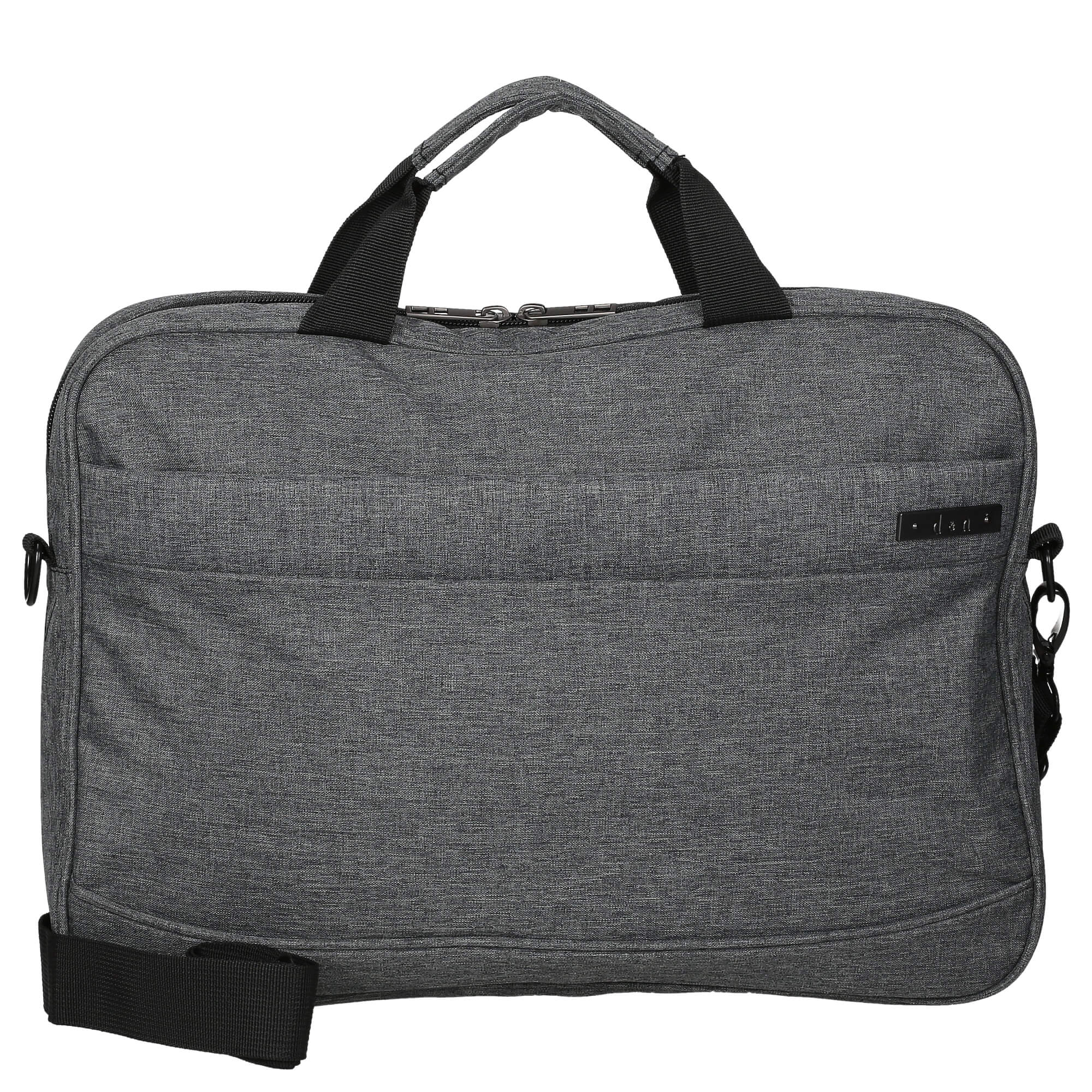 D&N Basic Line - Aktentasche 43 cm Polyester (grau)