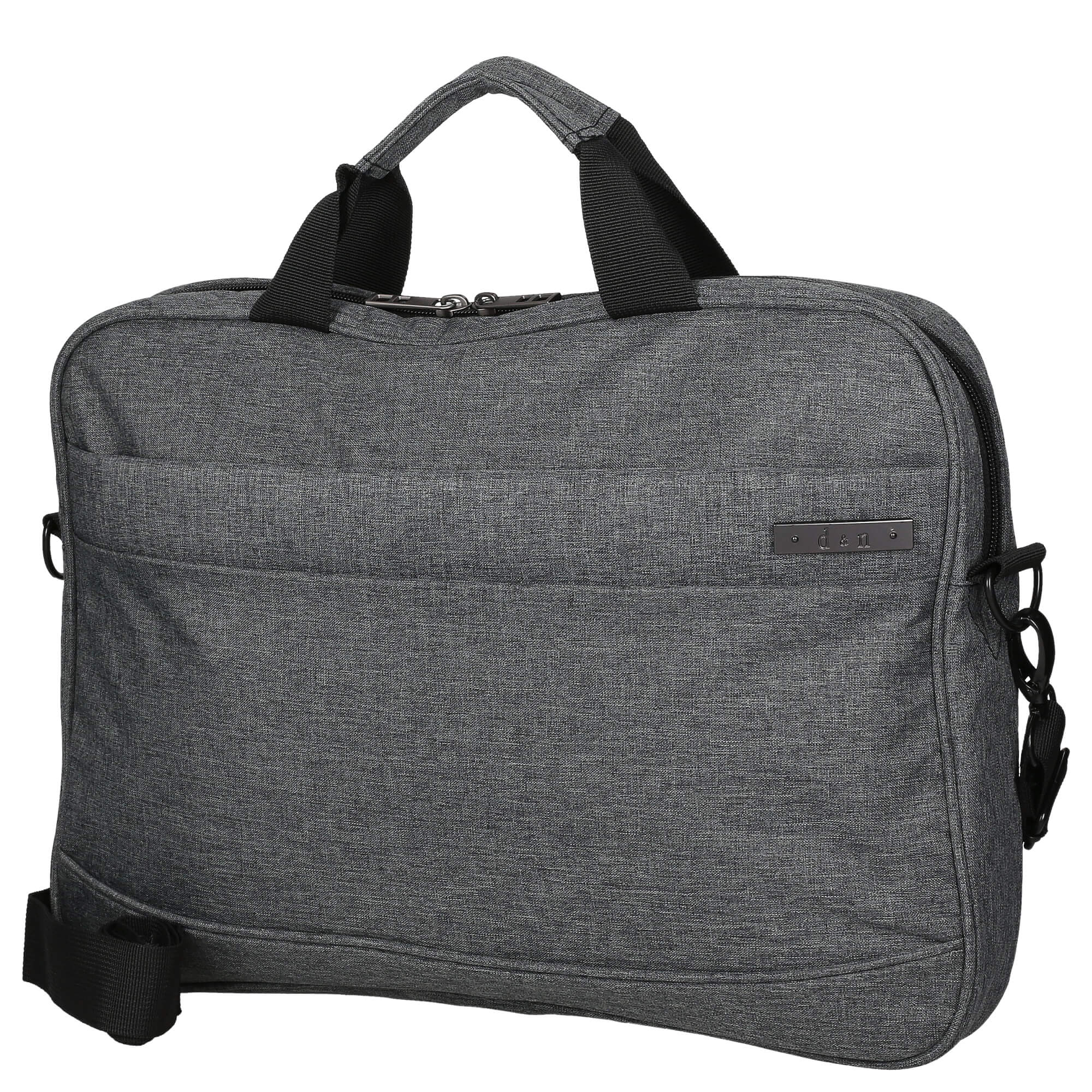 D&N Basic Line - Aktentasche 43 cm Polyester (grau) - Image 2
