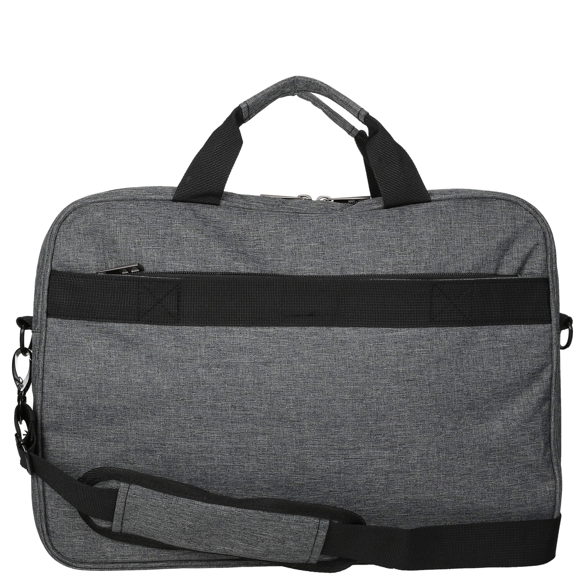 D&N Basic Line - Aktentasche 43 cm Polyester (grau) - Image 4