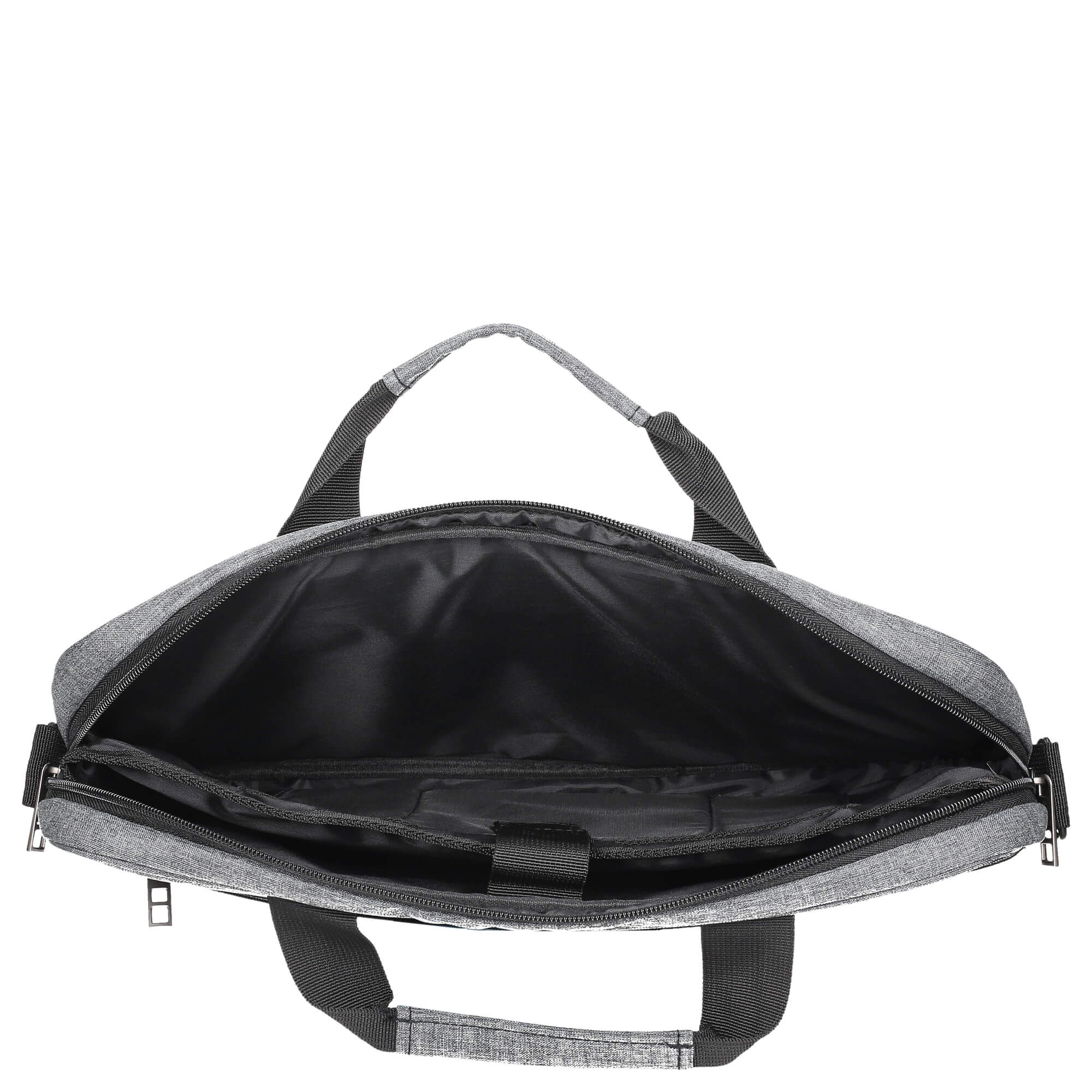 D&N Basic Line - Aktentasche 43 cm Polyester (grau) - Image 6