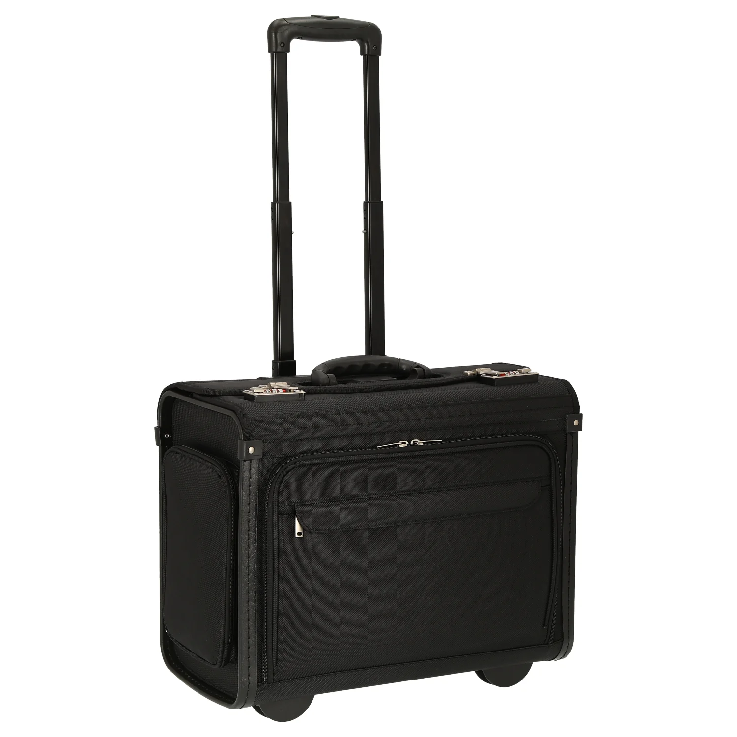 D&N Business - 2-Rollen Businesstrolley 46 cm Polyester (schwarz) - Image 5