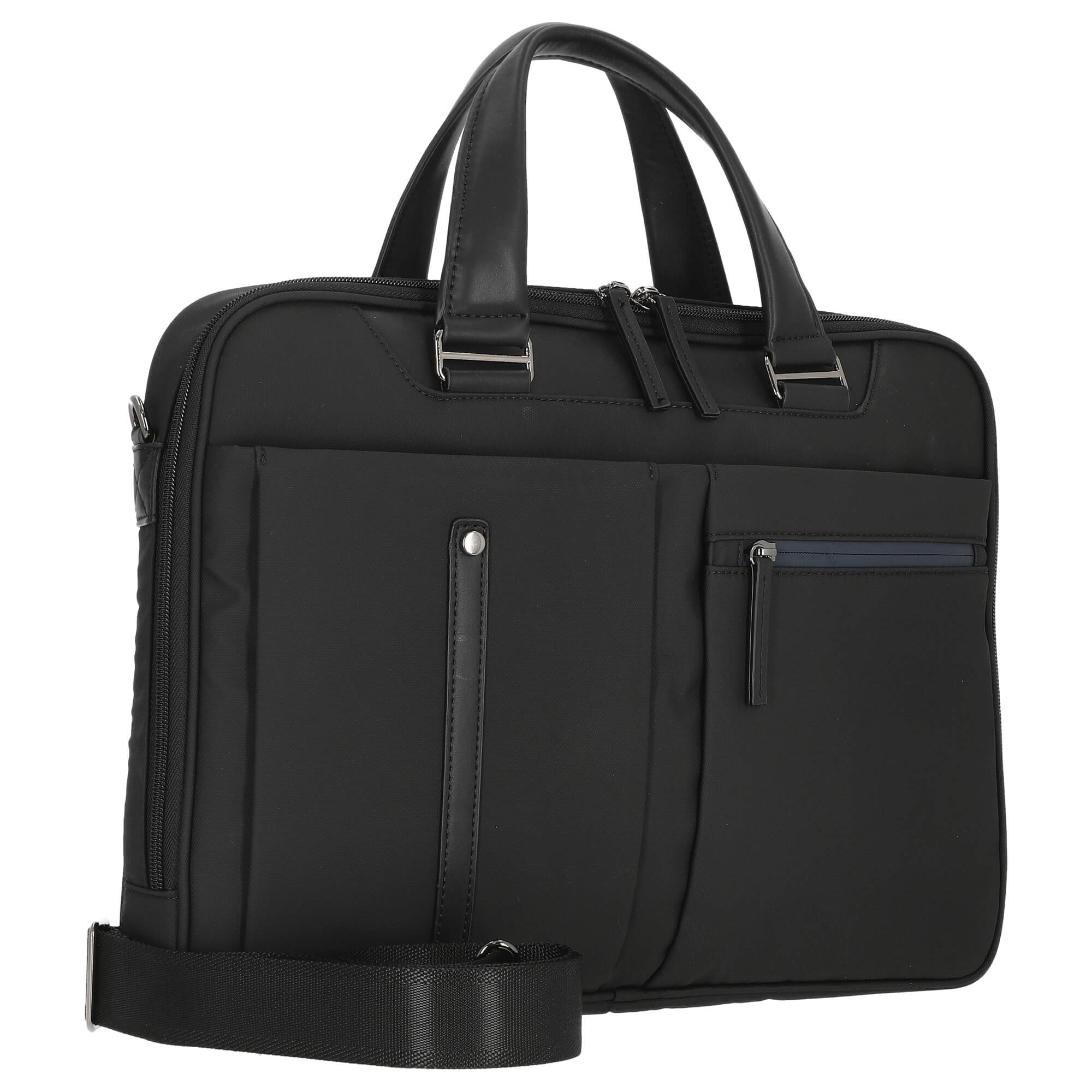 D&N Business Line - Aktentasche 40 cm Leder (schwarz) - Image 5