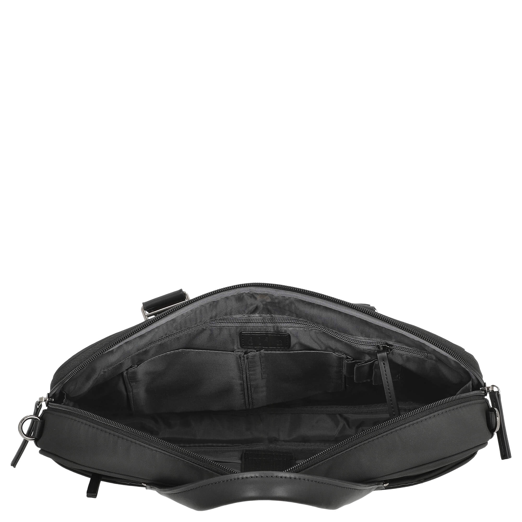 D&N Business Line - Aktentasche 40 cm Leder (schwarz) - Image 6