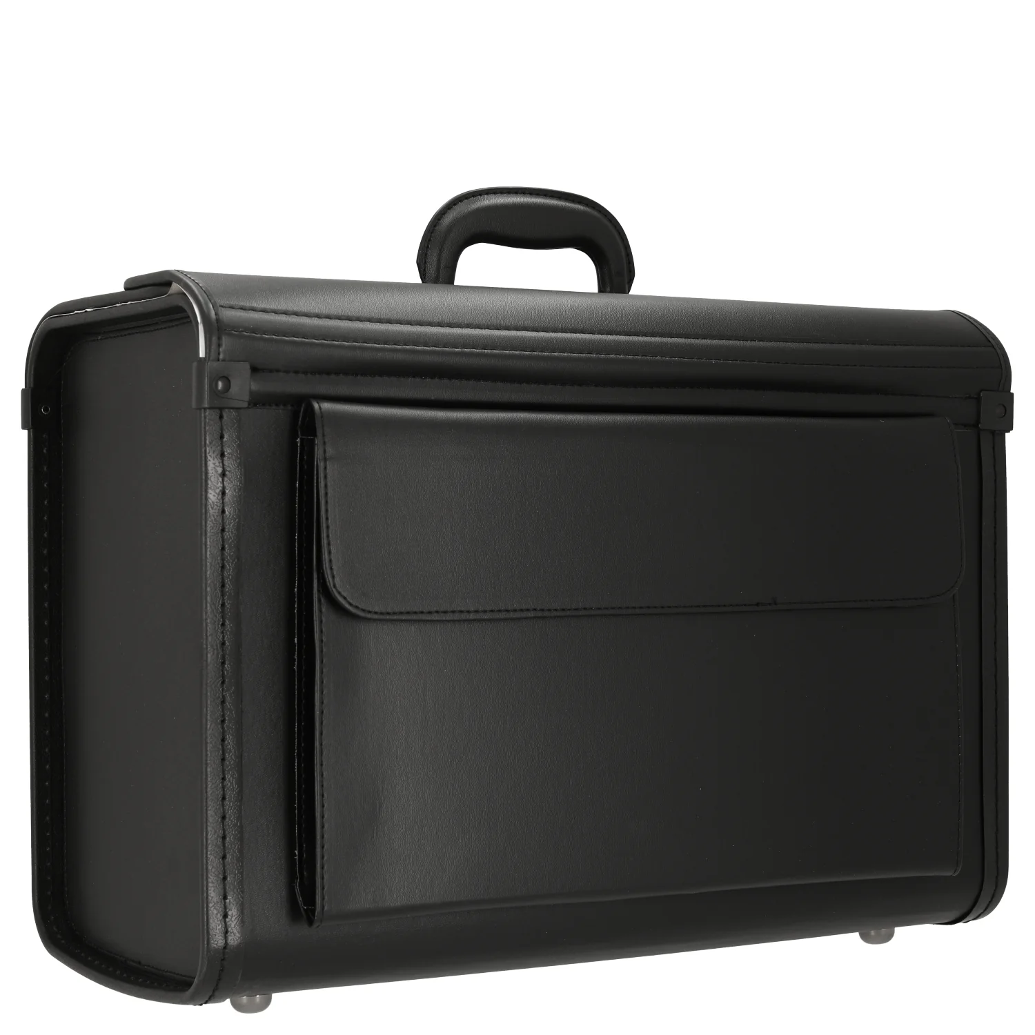 D&N Business - Pilotenkoffer 51 cm PU (schwarz) - Image 5