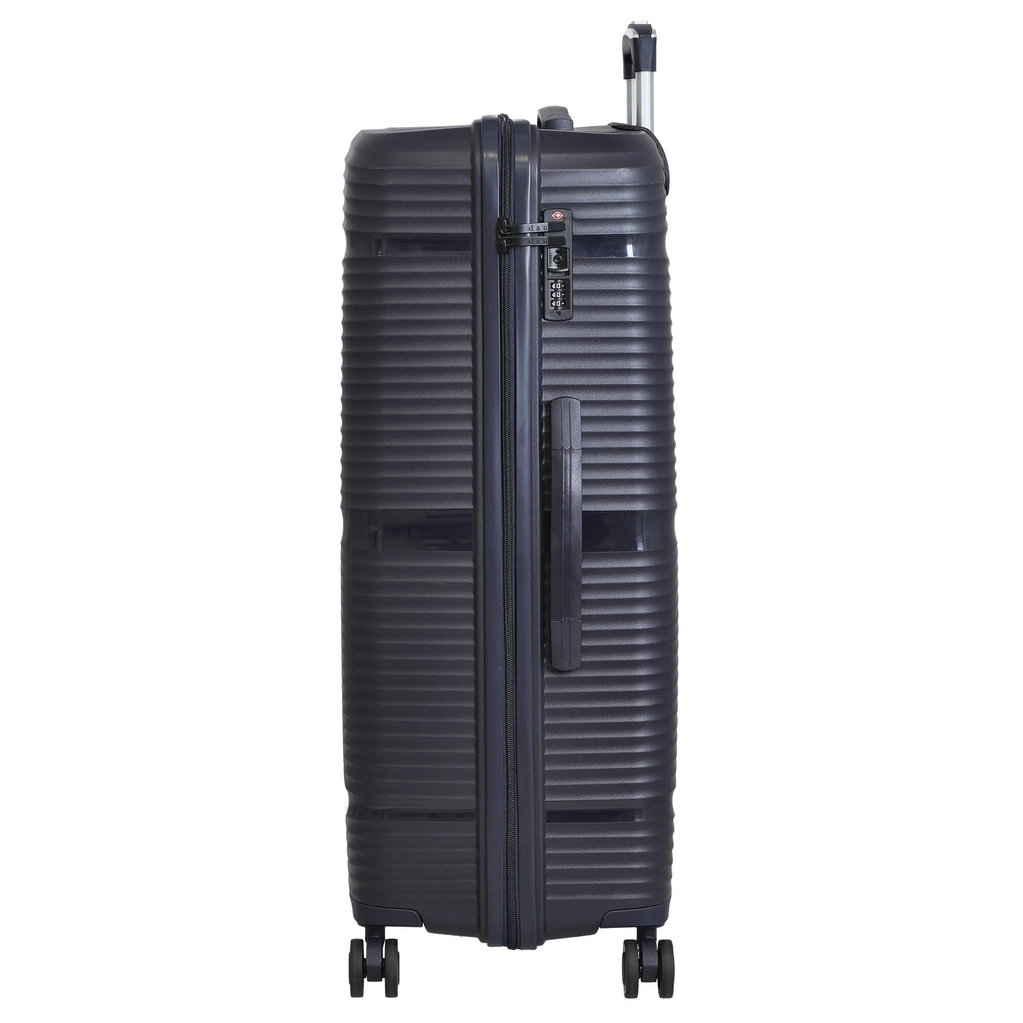 D&N Travel Line 4200 - 4-Rollen-Trolley L 77 cm (darkblue) - Image 3
