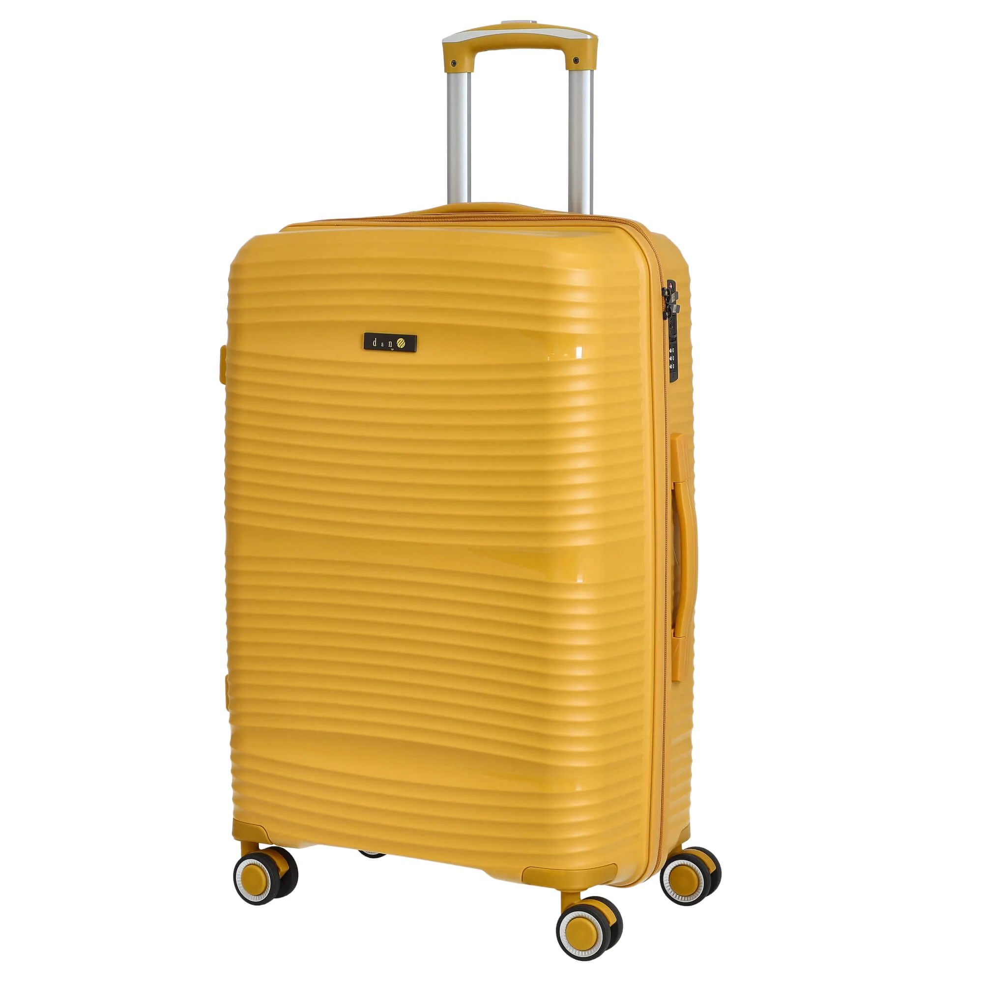 D&N Travel Line 4200 - 4-Rollen-Trolley M 67 cm (yellow) - Image 2