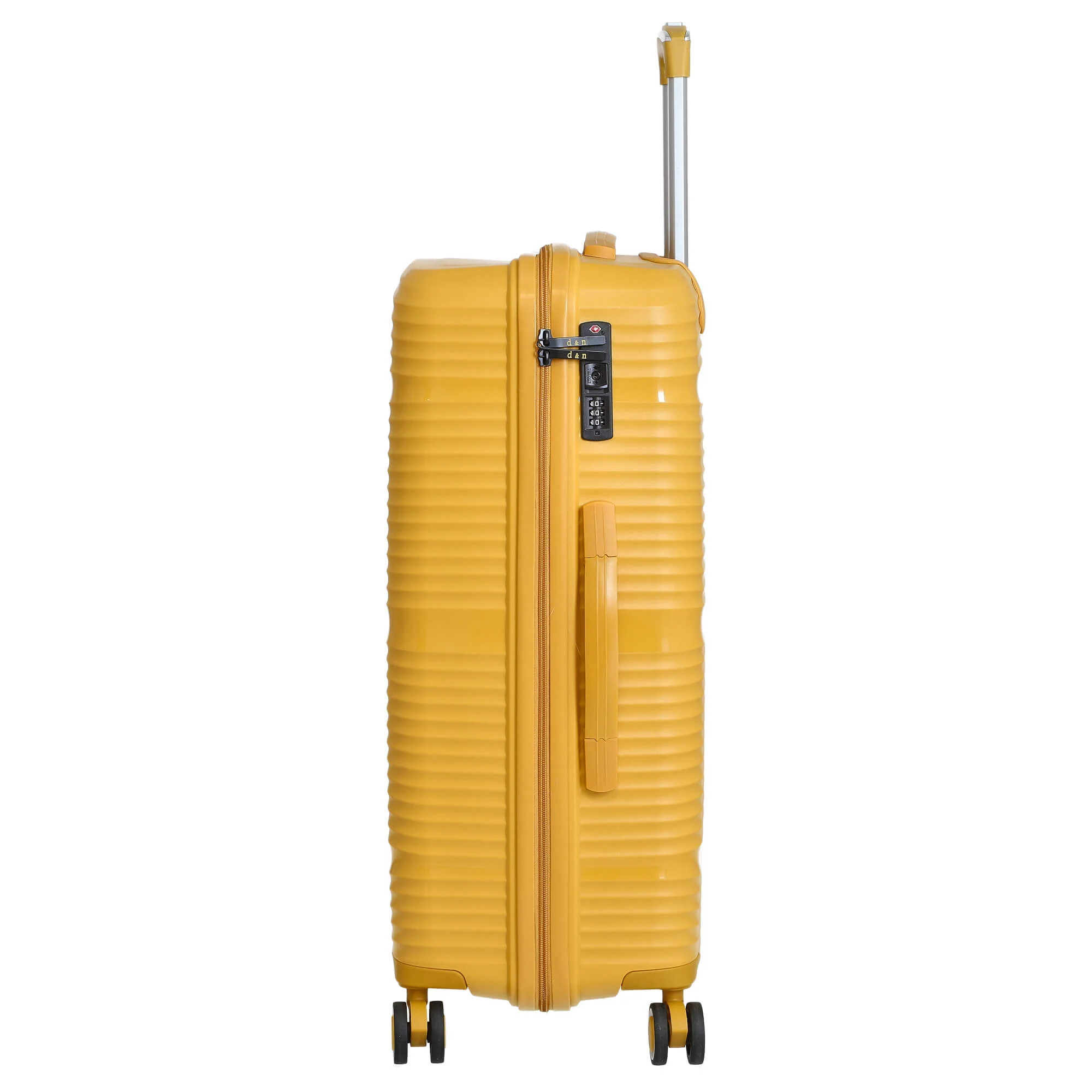 D&N Travel Line 4200 - 4-Rollen-Trolley M 67 cm (yellow) - Image 3