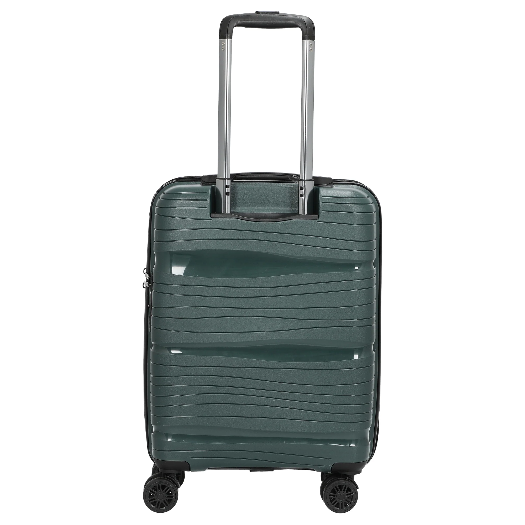 D&N Travel Line 4300 - 4-Rollen-Kabinentrolley S 55 cm (dunkelgrün) - Image 4