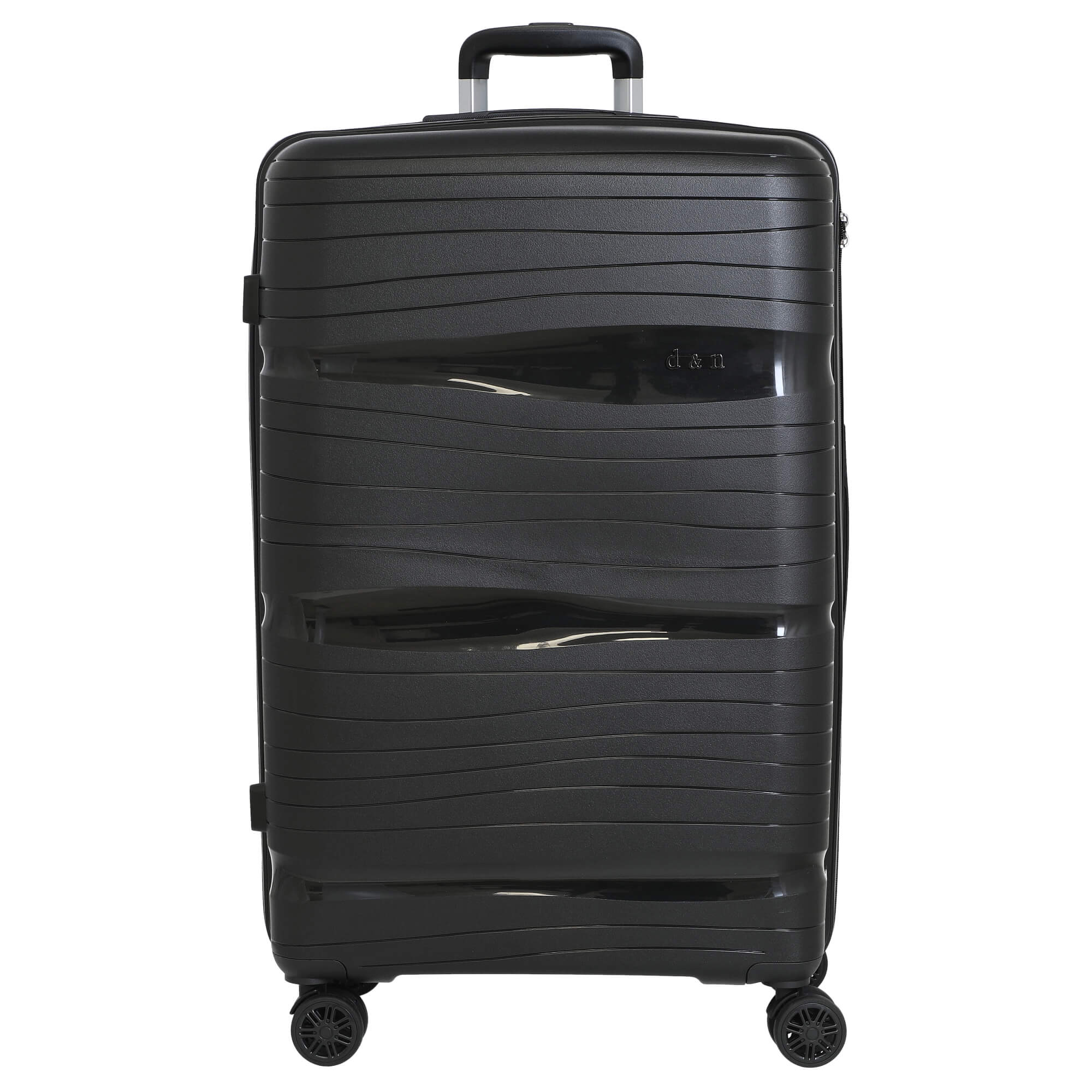 D&N Travel Line 4300 - 4-Rollen-Trolley L 76 cm (black)