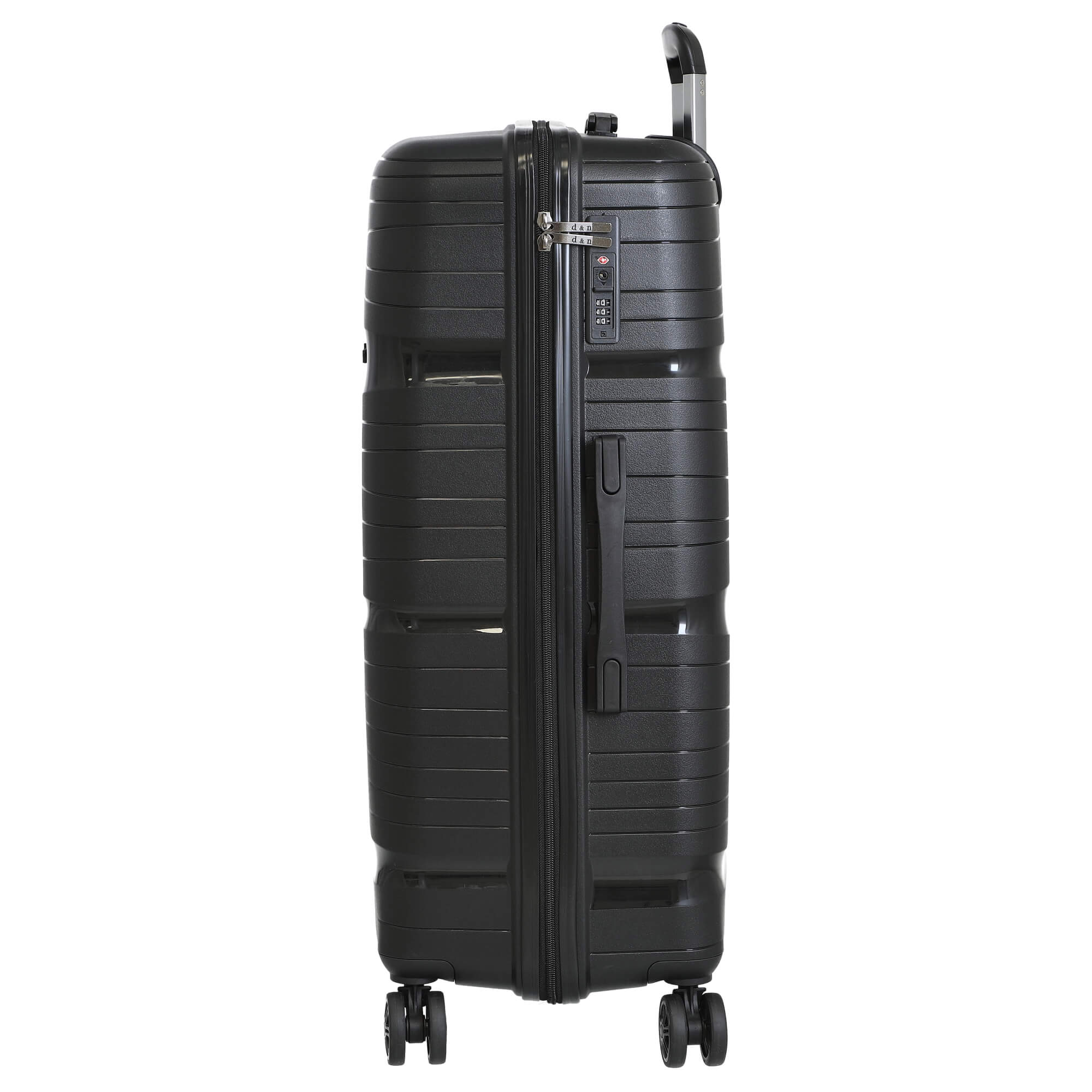 D&N Travel Line 4300 - 4-Rollen-Trolley L 76 cm (black) - Image 3