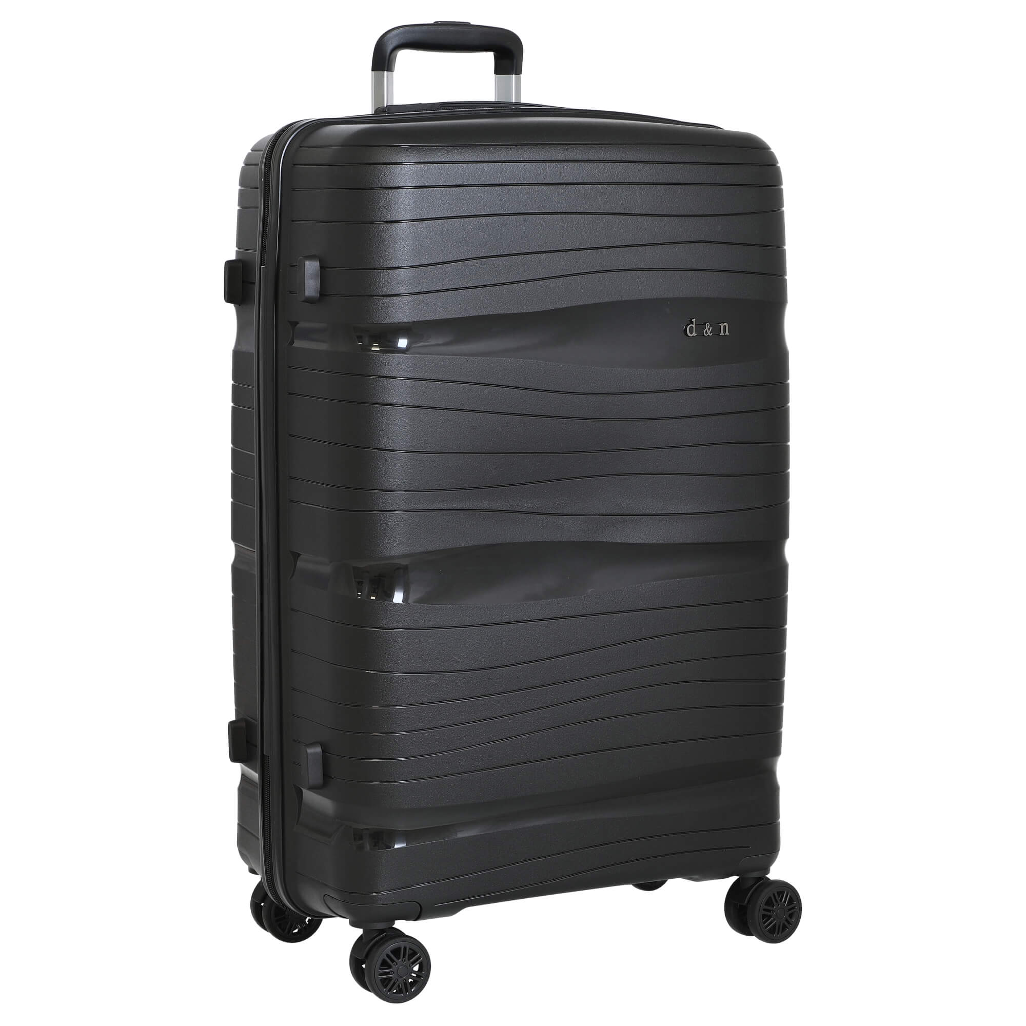 D&N Travel Line 4300 - 4-Rollen-Trolley L 76 cm (black) - Image 5