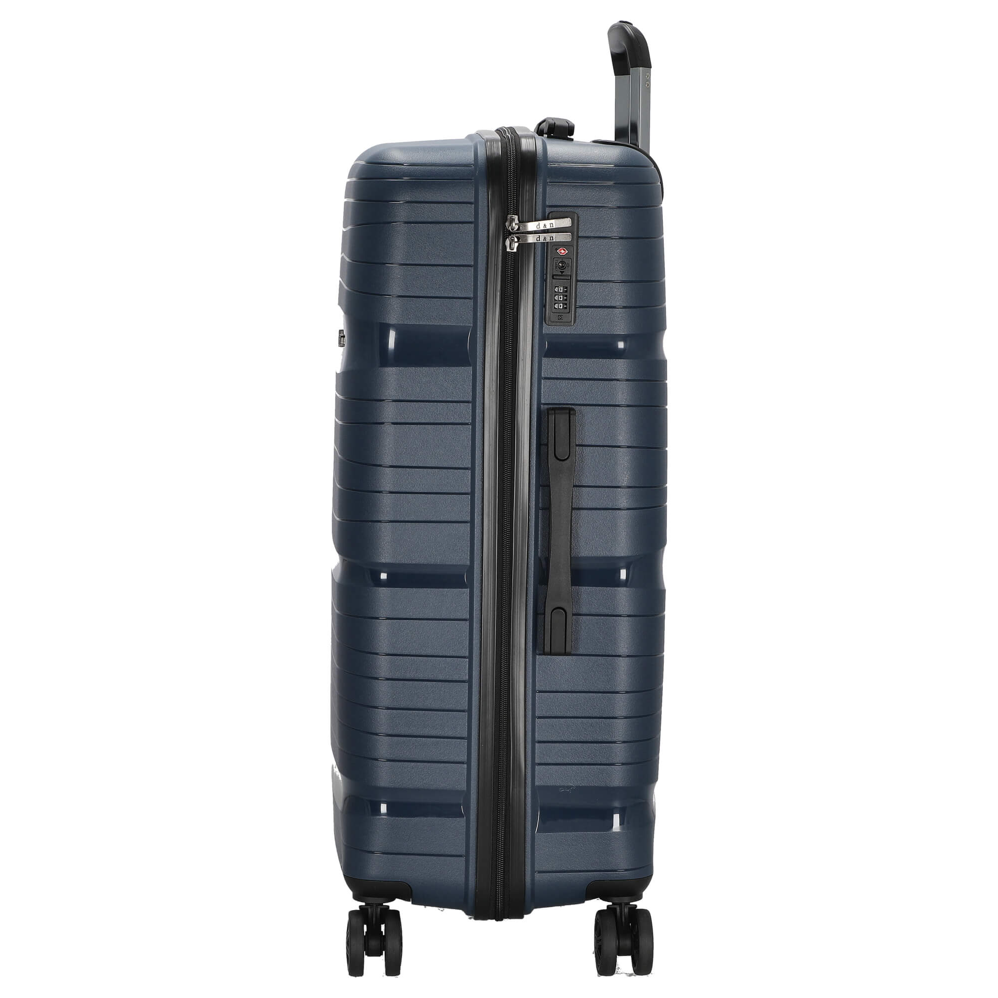 D&N Travel Line 4300 - 4-Rollen-Trolley L 76 cm (dunkelblau) - Image 3