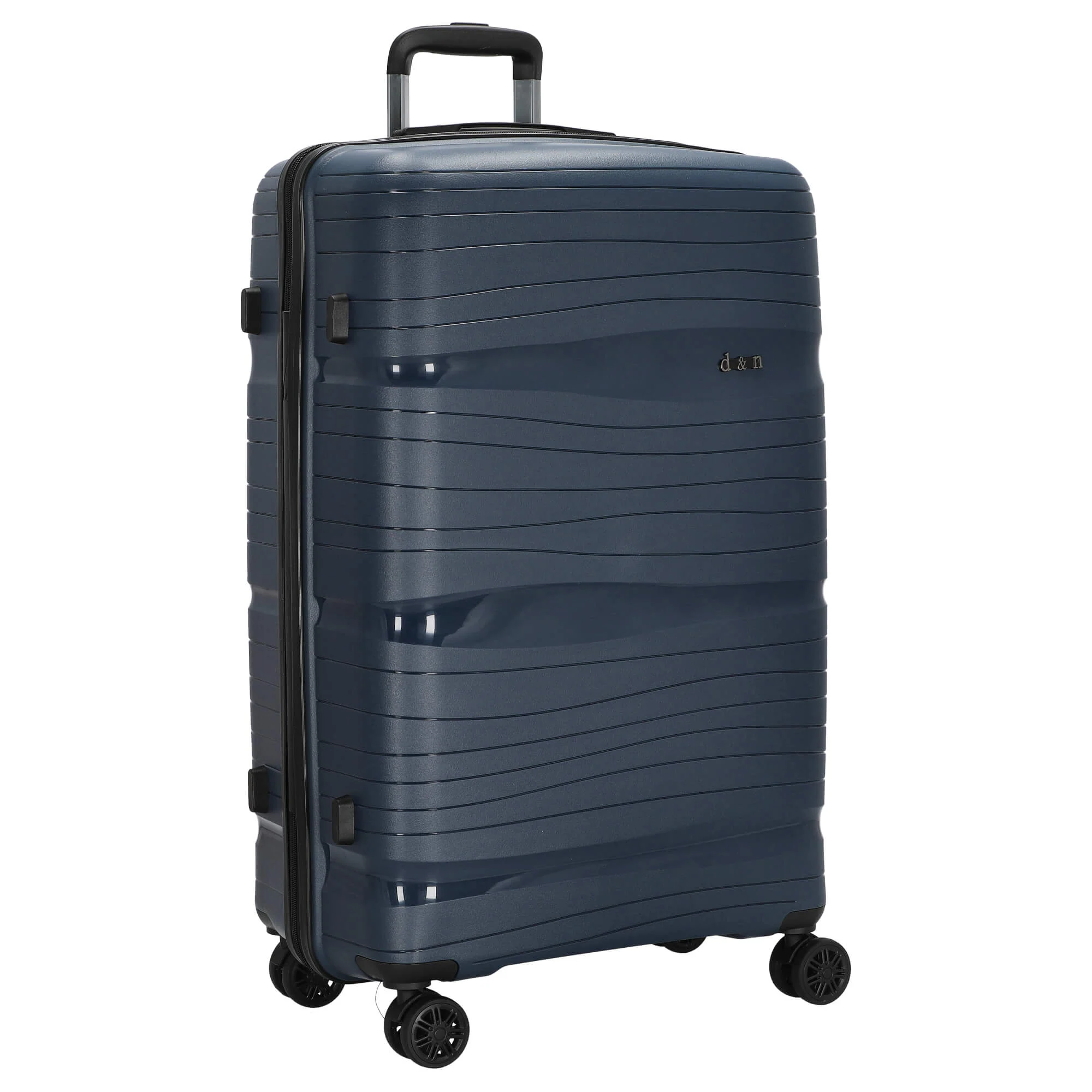 D&N Travel Line 4300 - 4-Rollen-Trolley L 76 cm (dunkelblau) - Image 5