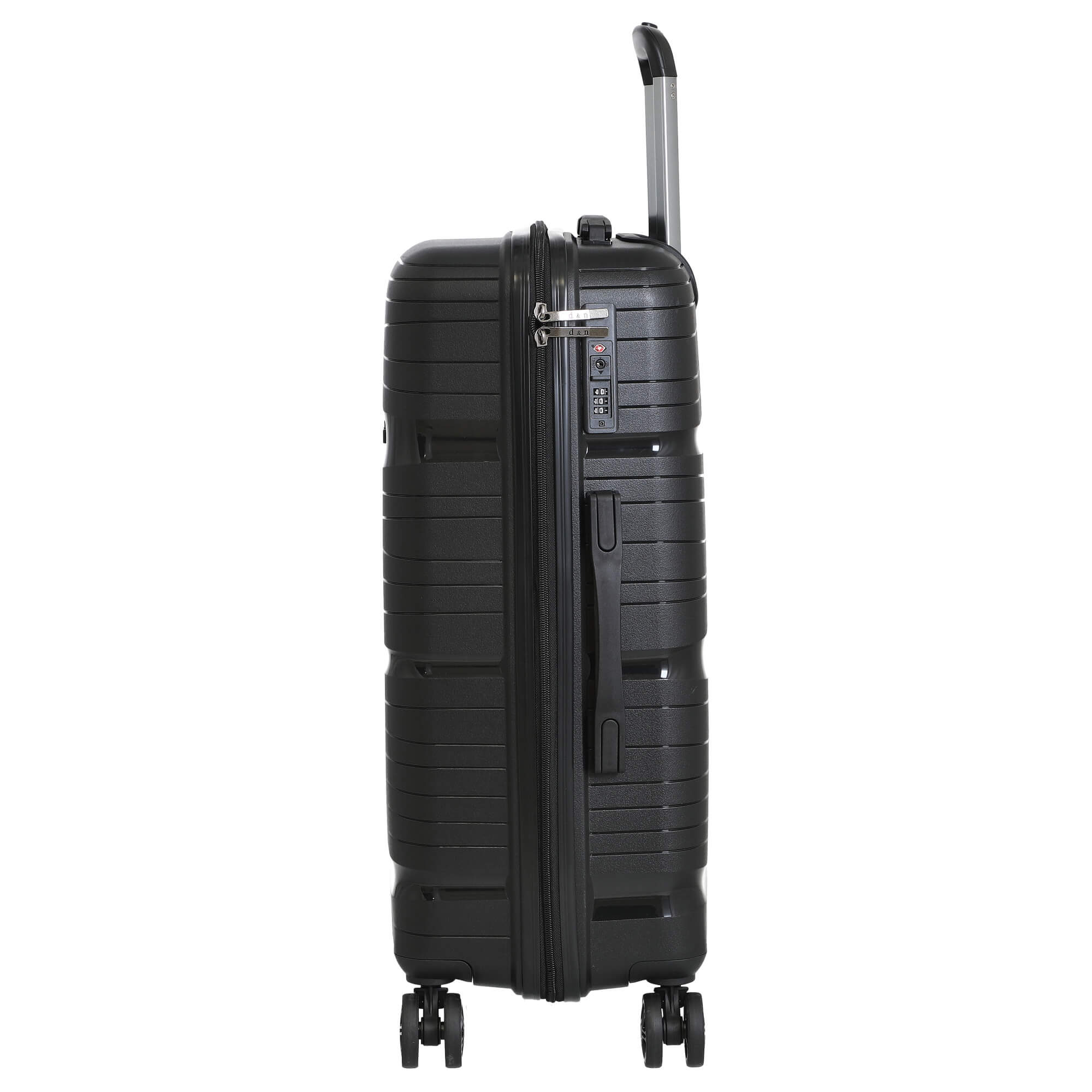 D&N Travel Line 4300 - 4-Rollen-Trolley M 66 cm (black) - Image 3