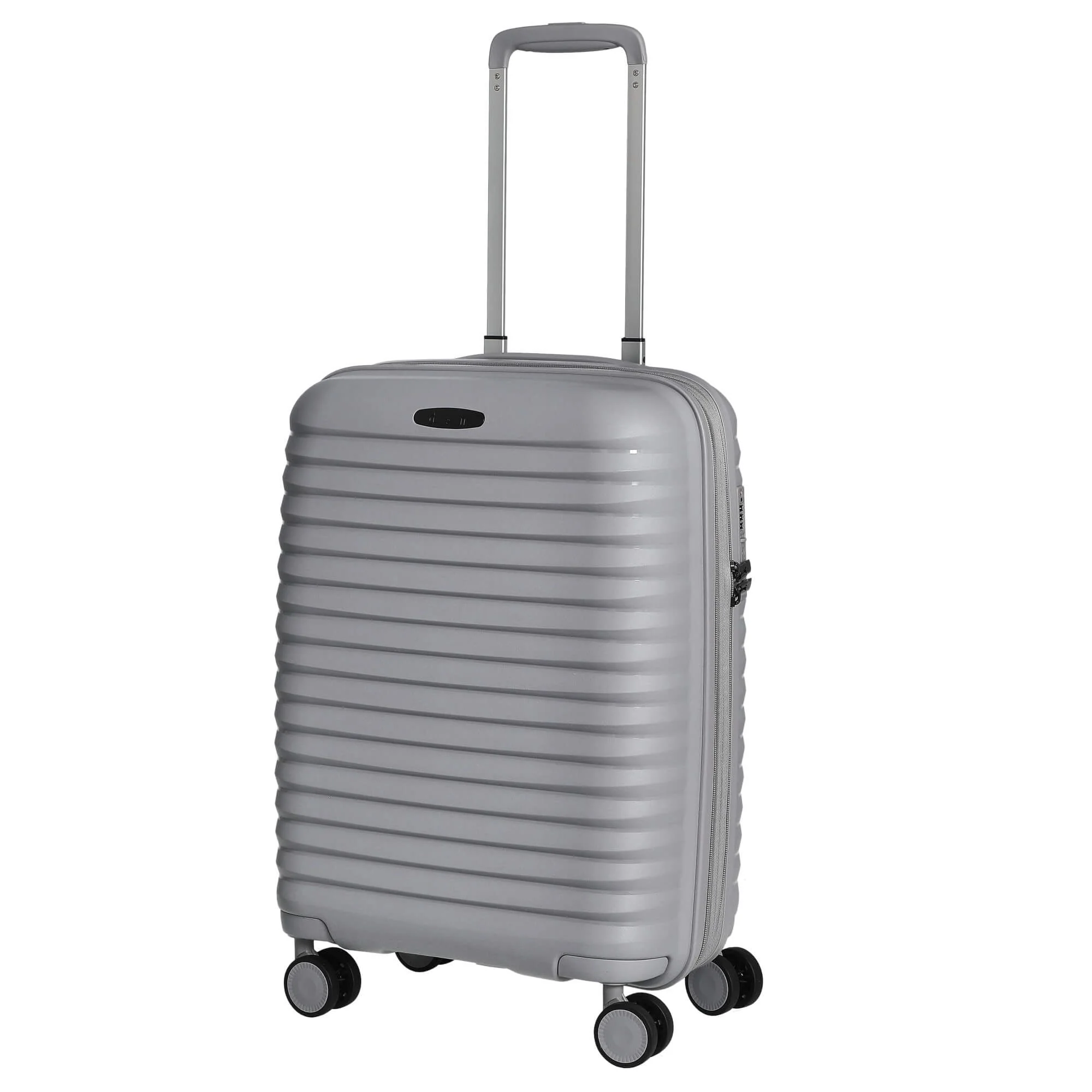 D&N Travel Line 4500+ - 4-Rollen-Kabinentrolley S 55 cm erw. (grau) - Image 2