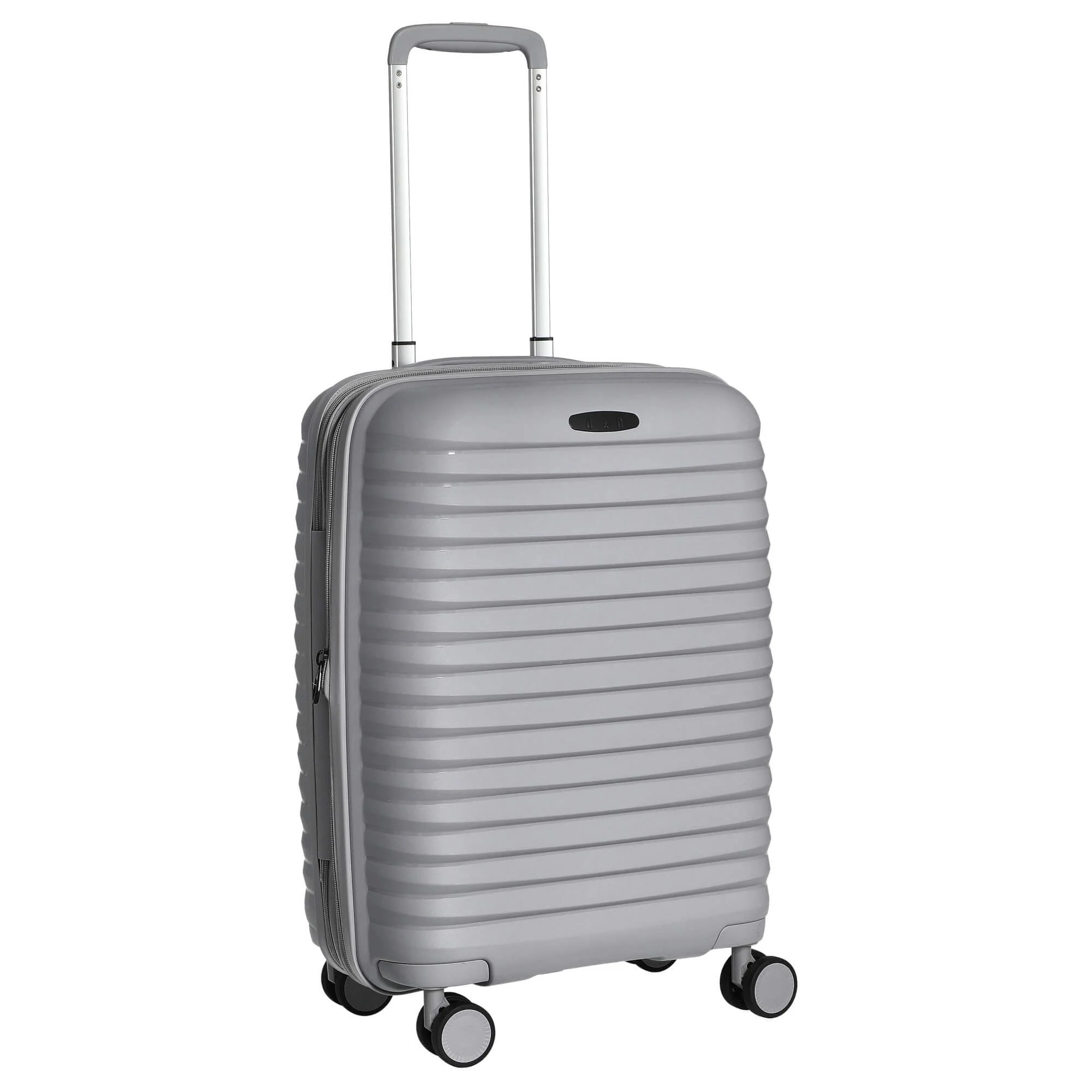 D&N Travel Line 4500+ - 4-Rollen-Kabinentrolley S 55 cm erw. (grau) - Image 5