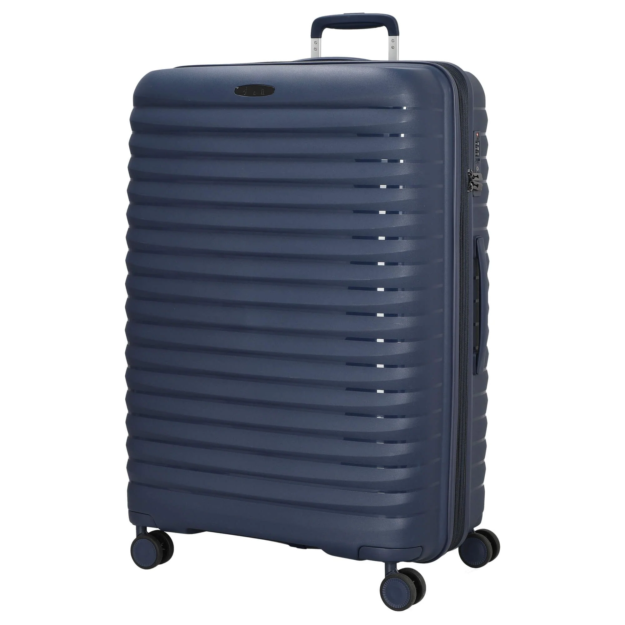 D&N Travel Line 4500+ - 4-Rollen-Trolley L 75 cm erw. (dunkelblau) - Image 2