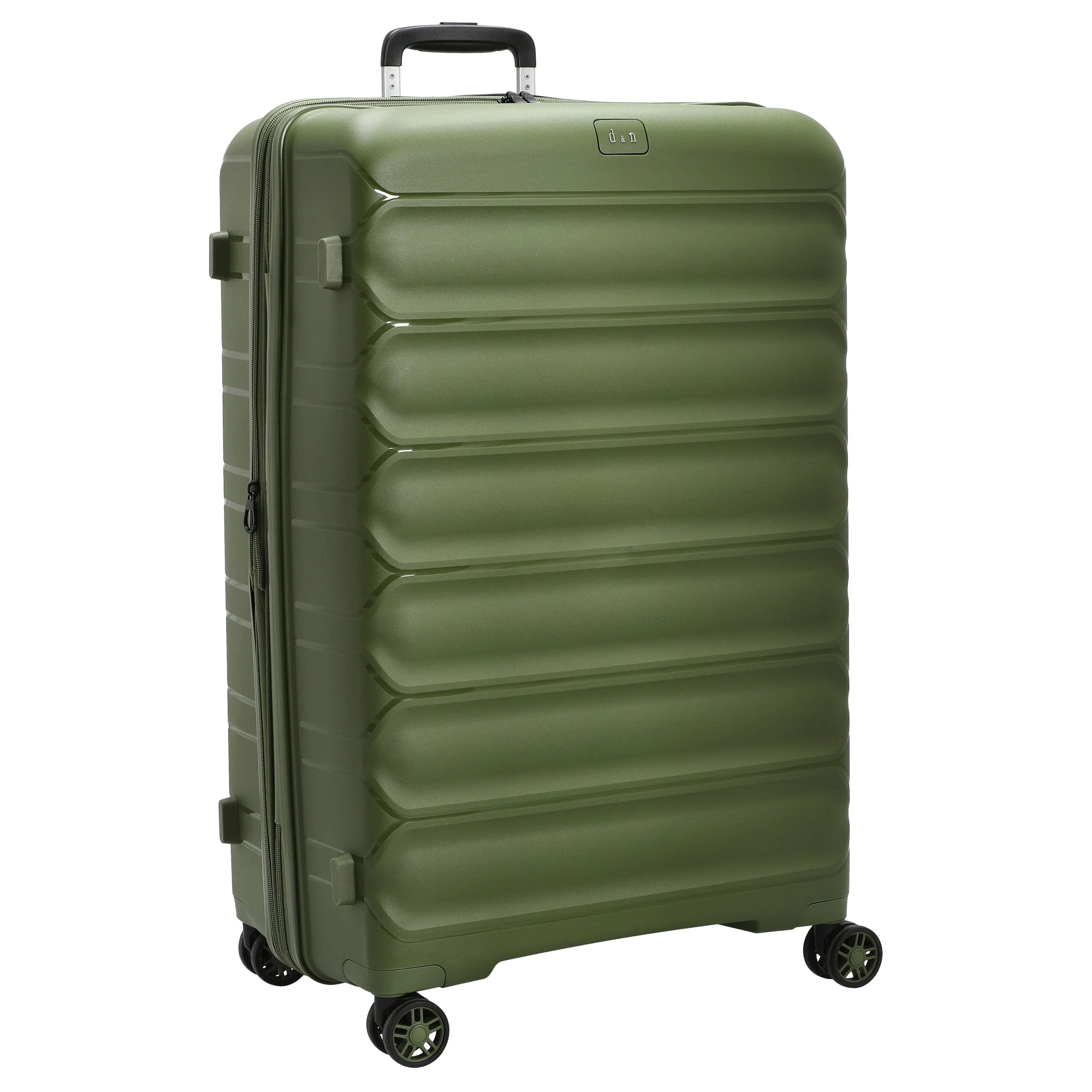 D&N Travel Line 4700+ - 4-Rollen-Trolley L 78 cm erw. (olive green) - Image 5