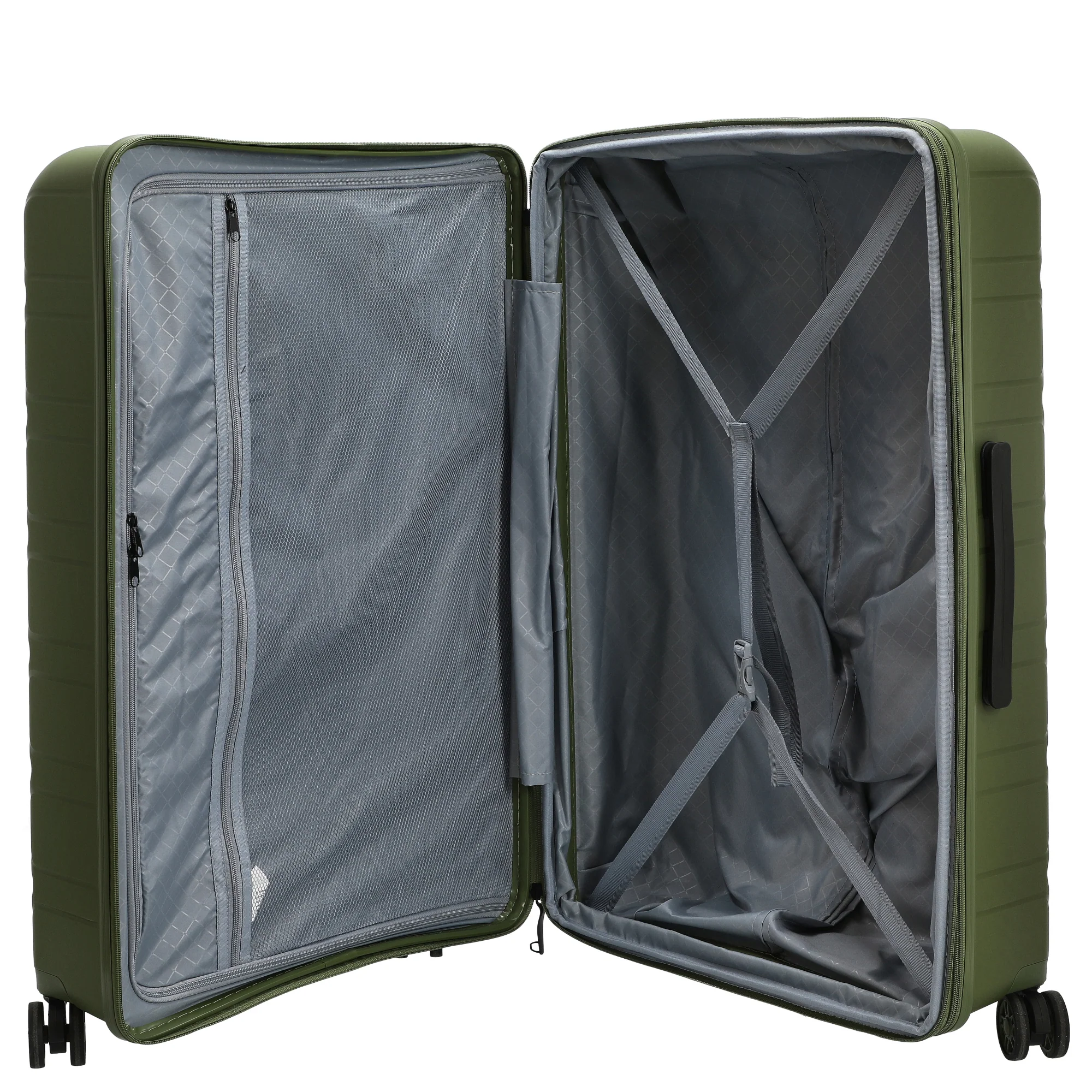D&N Travel Line 4700+ - 4-Rollen-Trolley L 78 cm erw. (olive green) - Image 6