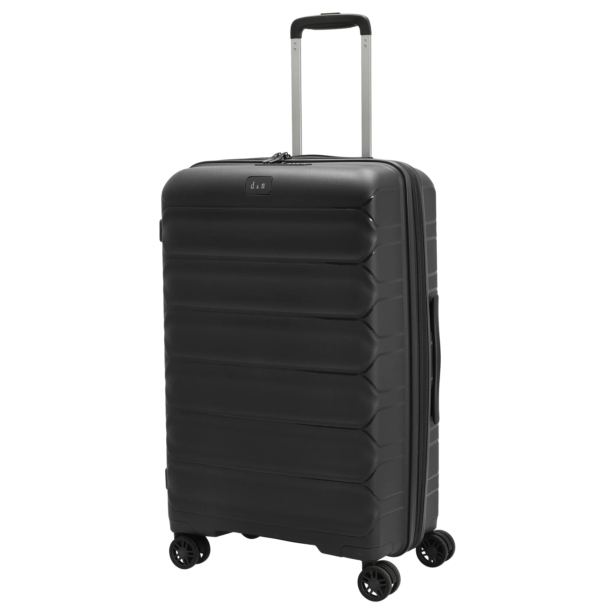 D&N Travel Line 4700+ - 4-Rollen-Trolley M 68 cm erw. (schwarz) - Image 2