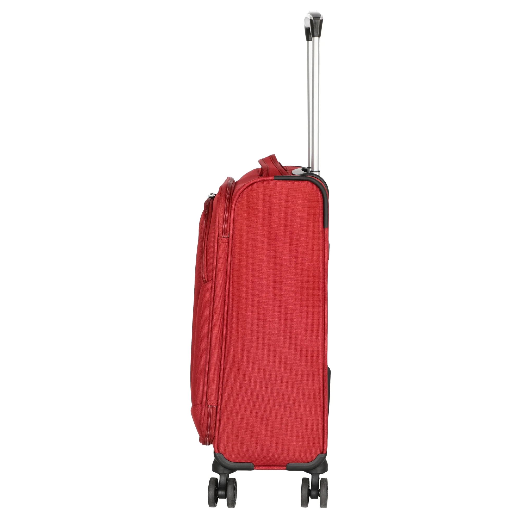 D&N Travel Line 6804 - 4-Rollen-Kabinentrolley S 55 cm (dunkelrot) - Image 3