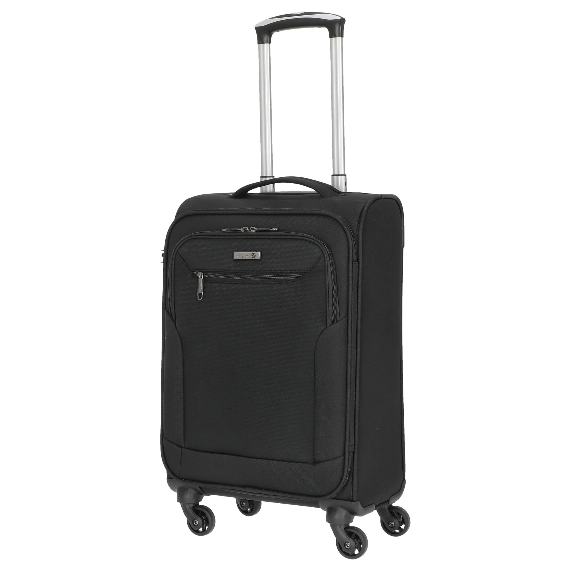D&N Travel Line 6804 - 4-Rollen-Kabinentrolley S 55 cm (schwarz) - Image 2