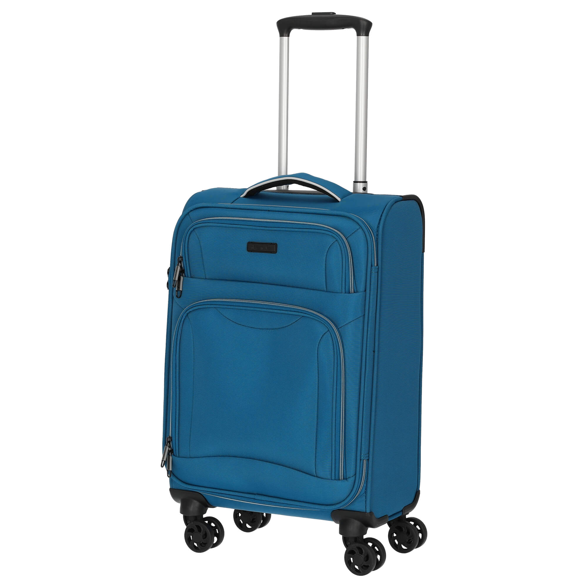 D&N Travel Line 9204 - 4-Rollen-Kabinentrolley S 55 cm (blau) - Image 2