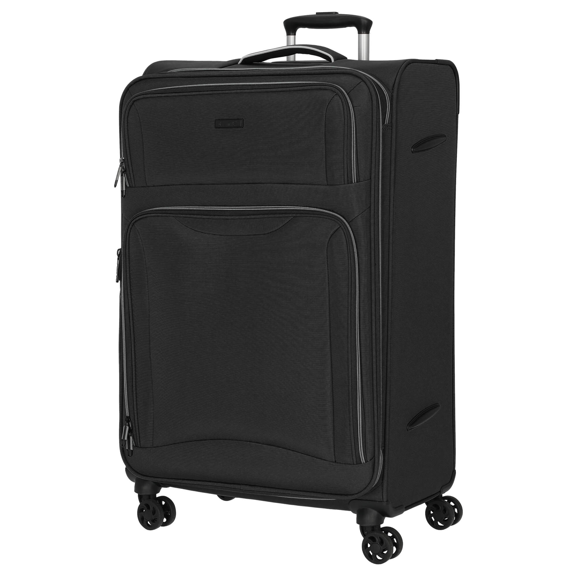 D&N Travel Line 9204 - 4-Rollen-Trolley L 76 cm (schwarz) - Image 2
