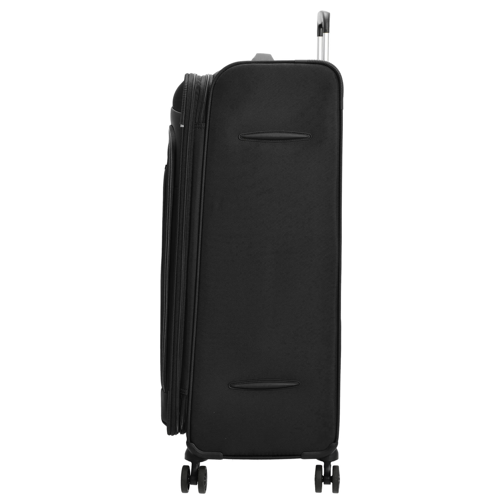 D&N Travel Line 9504 - 4-Rollen-Trolley L 76 cm erw. (black) - Image 3