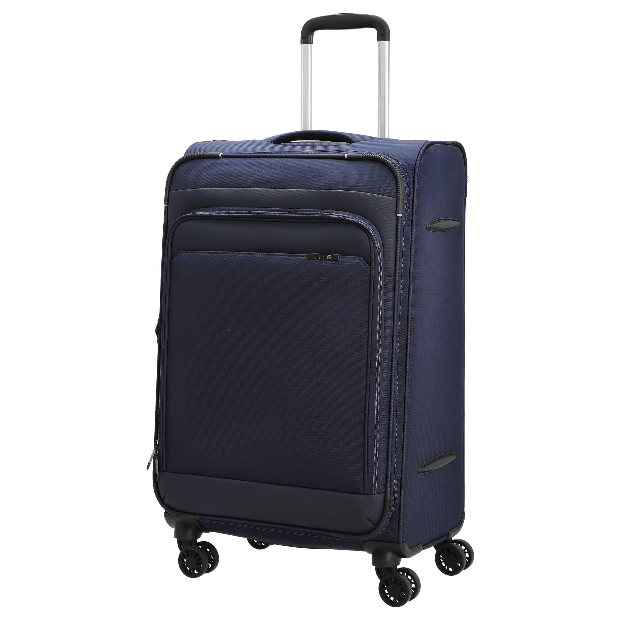 D&N Travel Line 9504 - 4-Rollen-Trolley M 67 cm erw. (navy) - Image 2