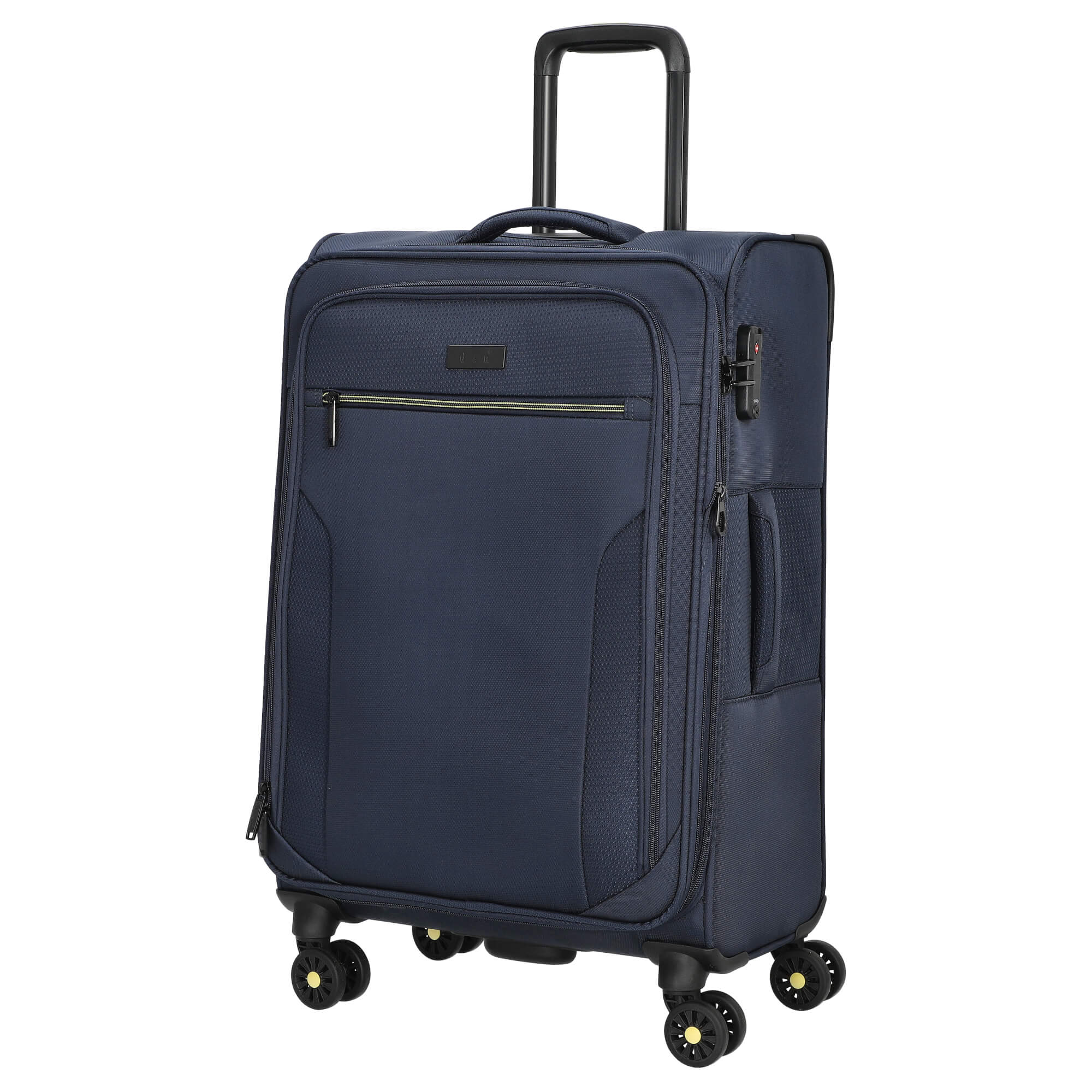 D&N Travel Line 9704 - 4-Rollen-Trolley M 68 cm erw. (dark blue) - Image 2