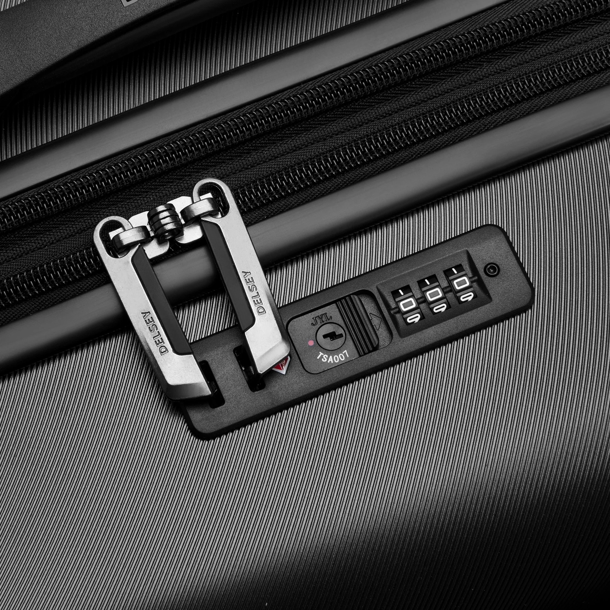 Delsey Paris Air Armour - 4-Rollen-Trolley L 77 cm erw. (schwarz) - Image 8