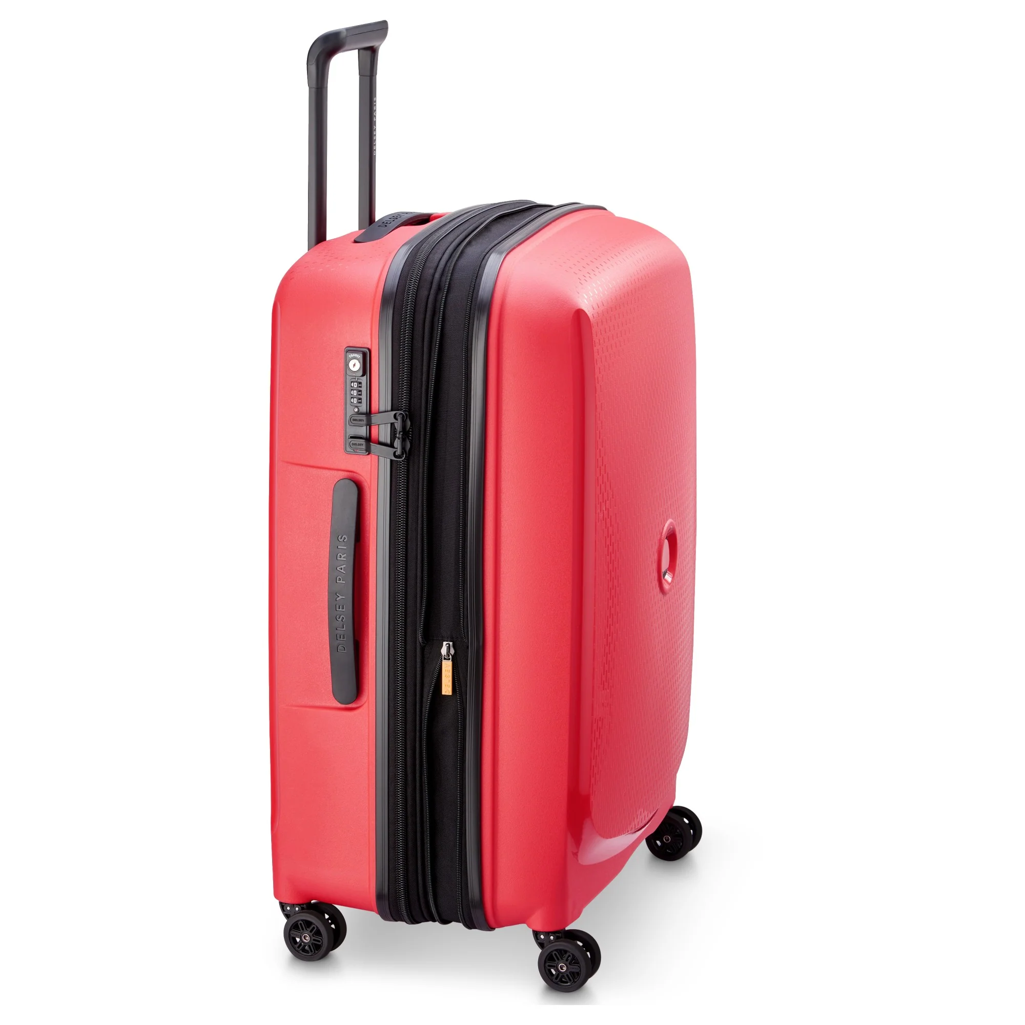 Delsey Paris Belmont Plus - 4-Rollen-Trolley recycelt 71 cm erw. (orange) - Image 3