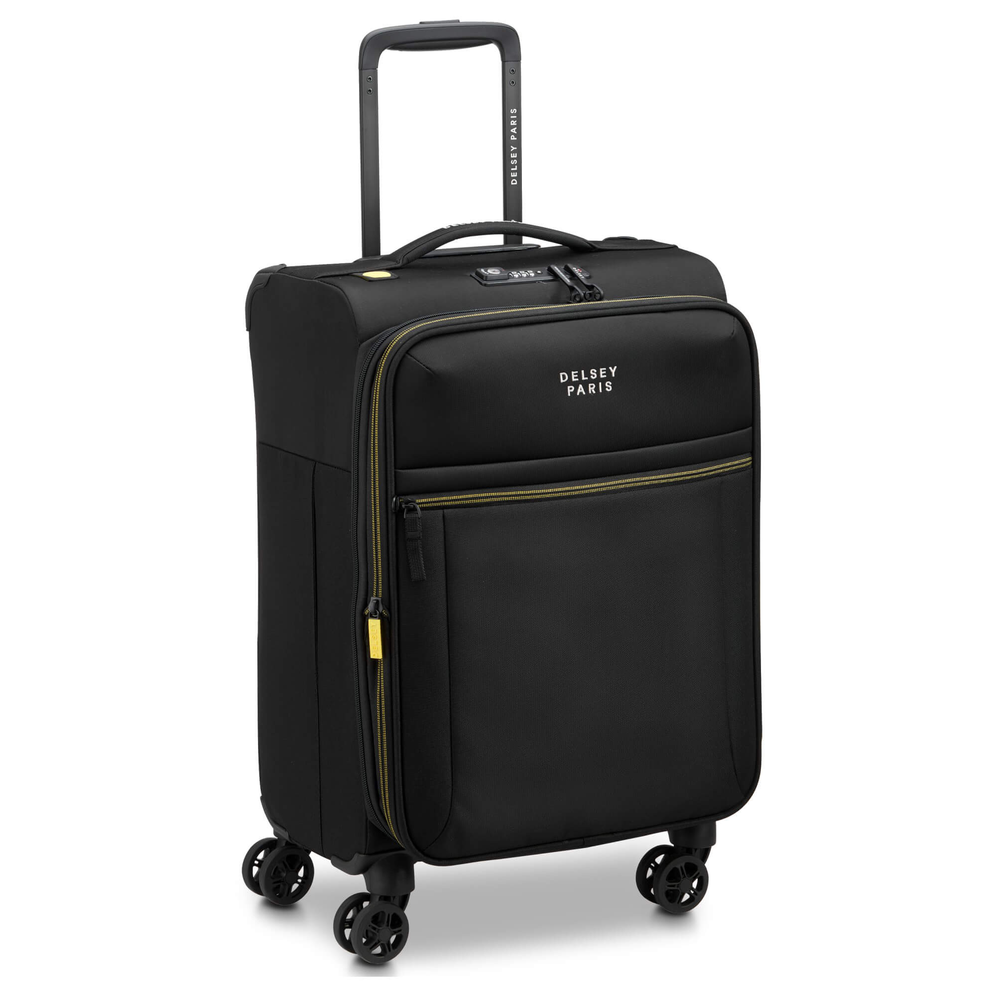 Delsey Paris Brochant 3 - 4-Rollen-Kabinentrolley S 55 cm erw. (tief schwarz) - Image 2