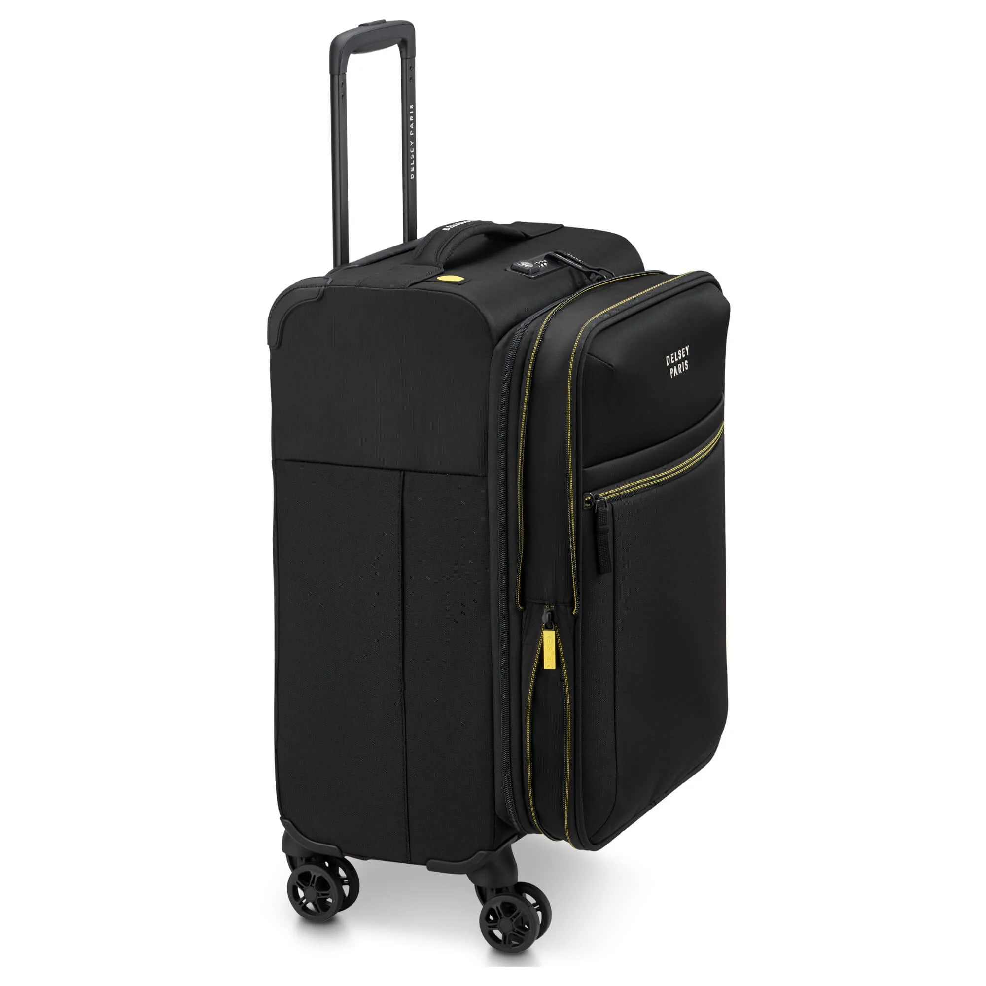 Delsey Paris Brochant 3 - 4-Rollen-Kabinentrolley S 55 cm erw. (tief schwarz) - Image 3