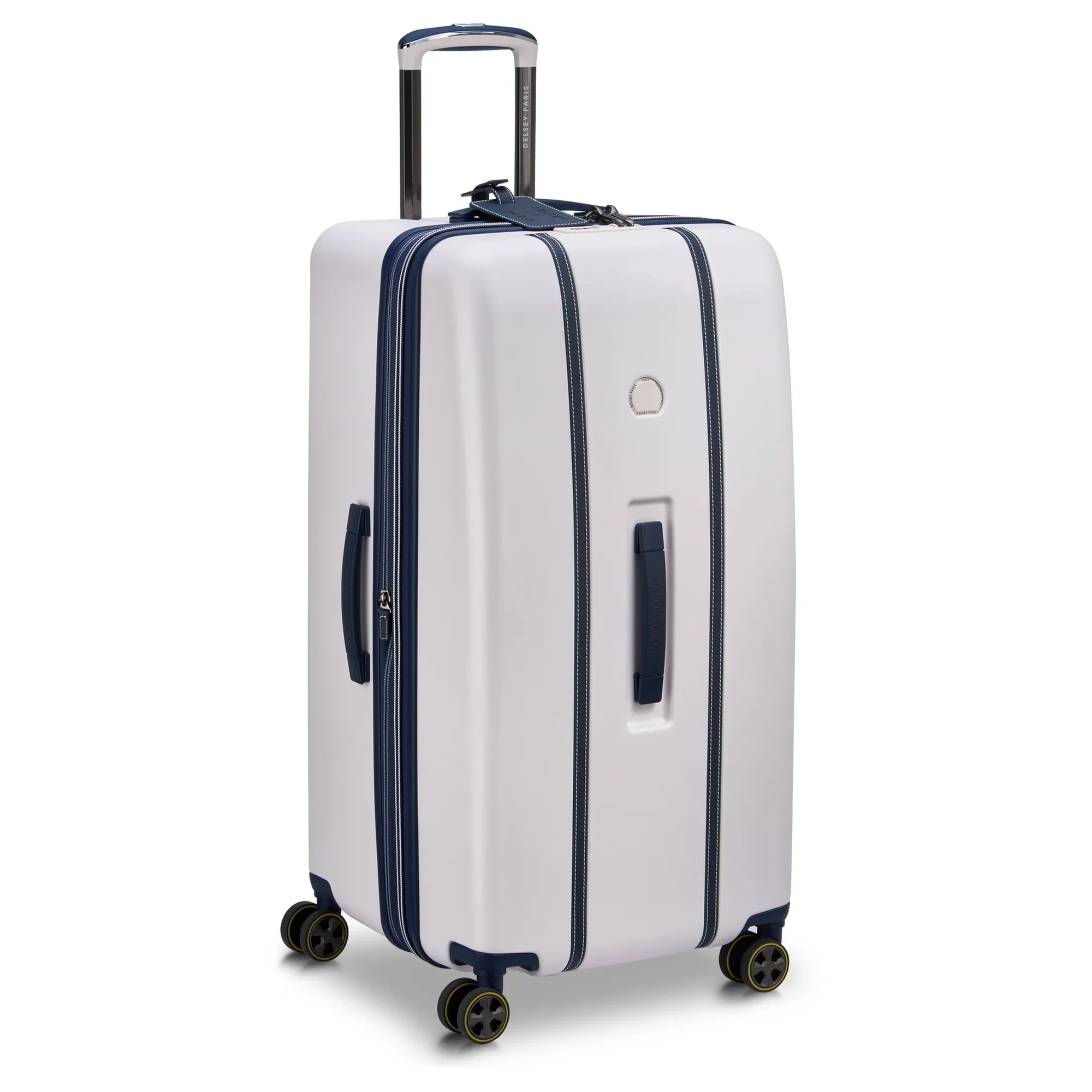 Delsey Paris Cadence Trunk - 4-Rollen-Trolley 80 cm erw. (elfenbein/blau) - Image 2