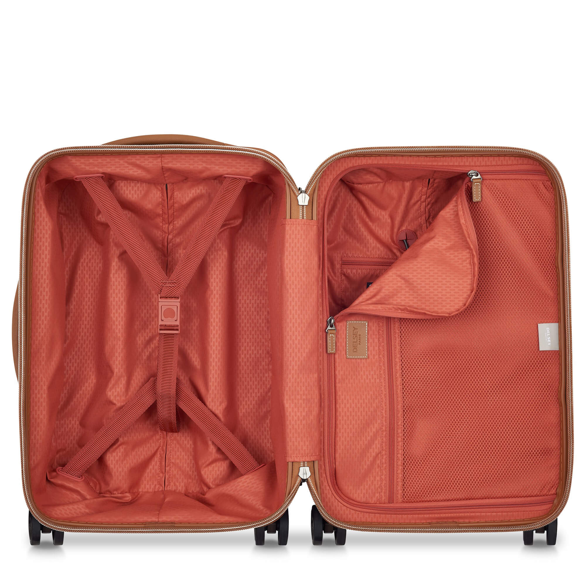 Delsey Paris Chatelet Air 2.0 - 4-Rollen-Kabinentrolley 55 cm (braun) - Image 4