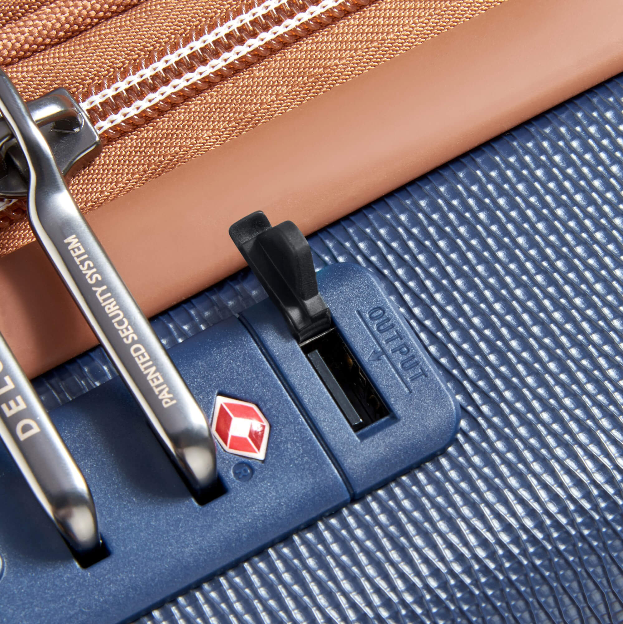 Delsey Paris Chatelet Air 2.0 - 4-Rollen-Kabinentrolley 55 cm erw. 14" USB (marineblau) - Image 9